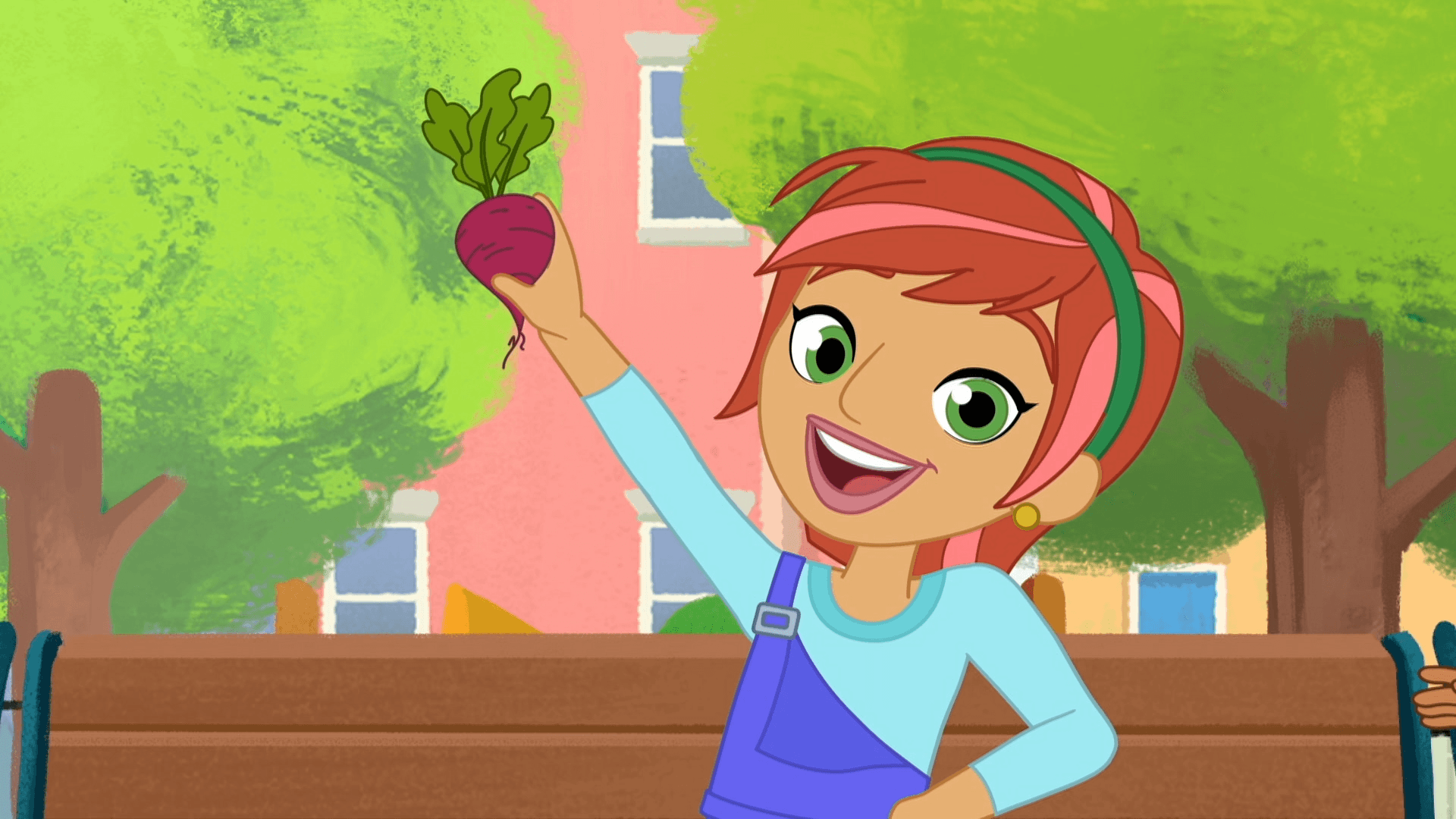 Becka raps her song all about her favorite place in the Bronx - The Community Garden!