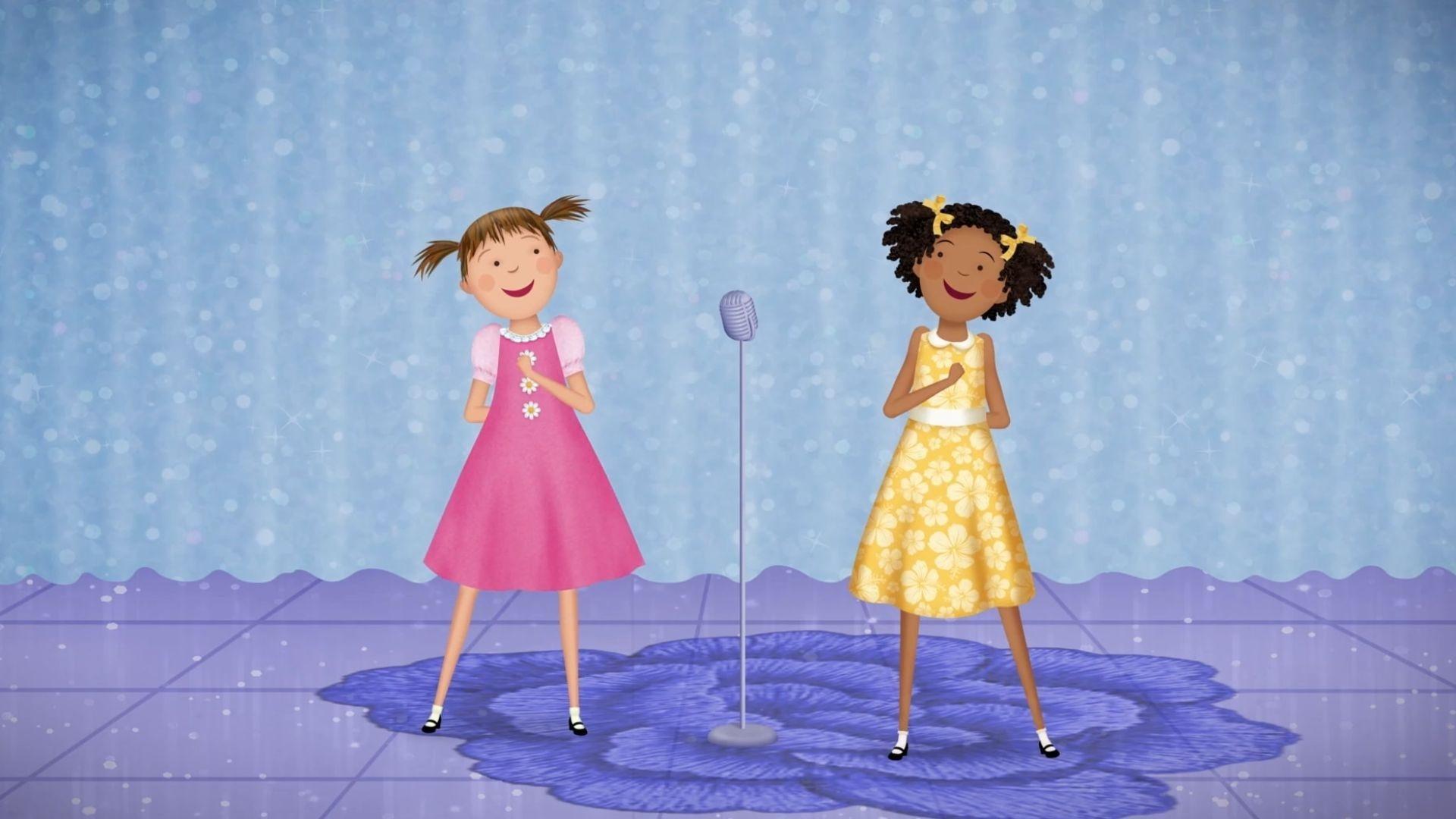 Pinkalicious and Jasmine perform their silly song!