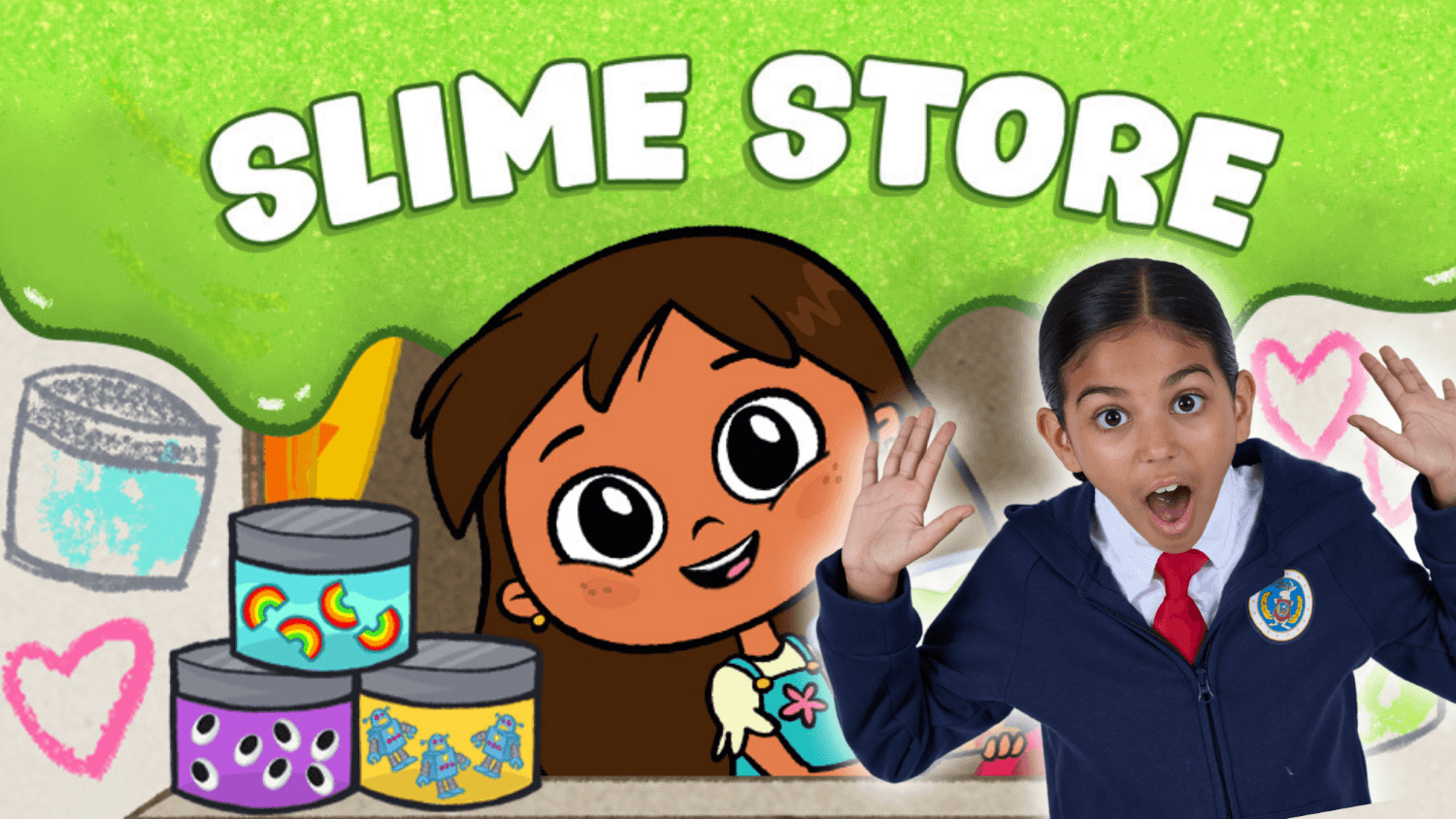 Oaklynn is joined by a Slime Expert to play "Slime Store."