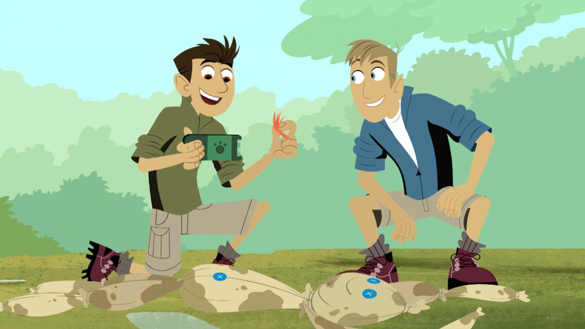 Chris and Martin follow Camo home and meet the rest of his family.