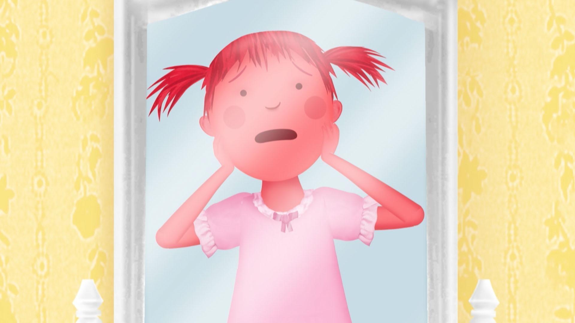 Pinkalicious's parents take her to Dr. Wink to see how they can "un-pink" her.