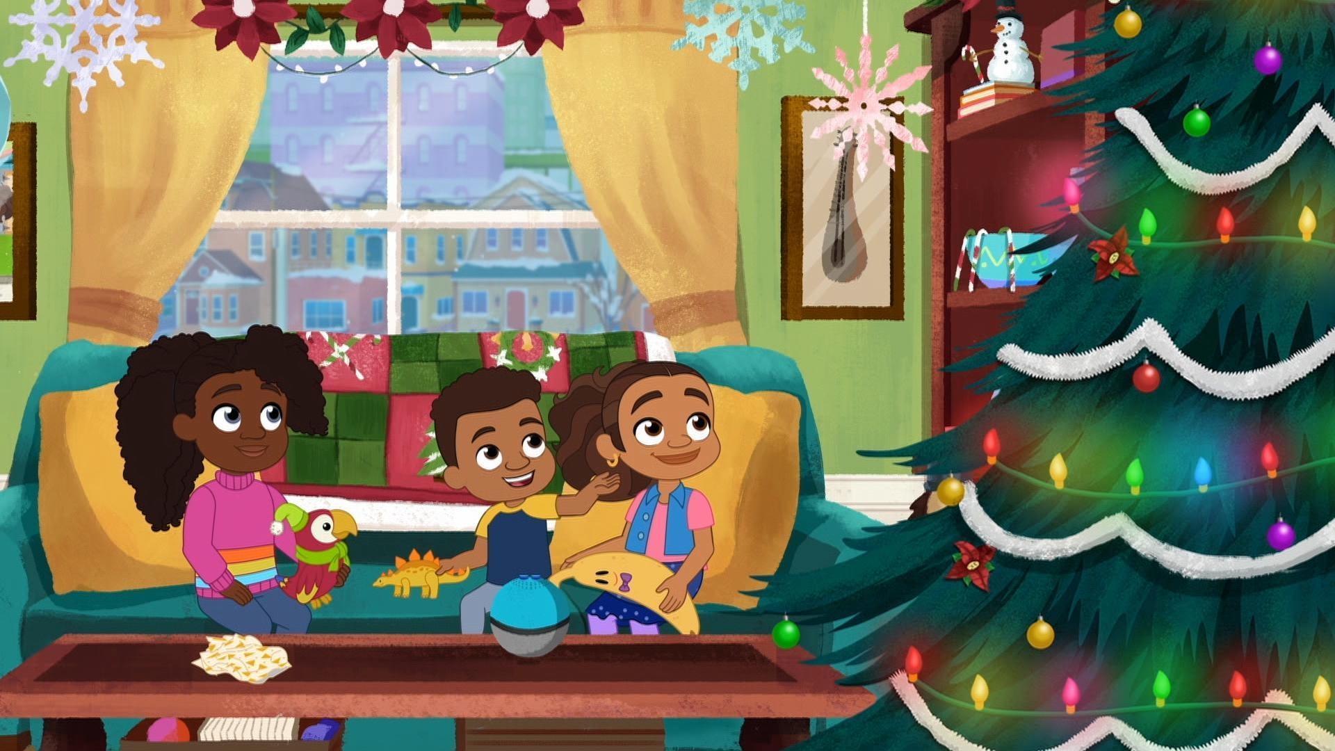 Tío Mateo and Cousin Yvette visit the Bronx to celebrate the New Year--Puerto Rico style!