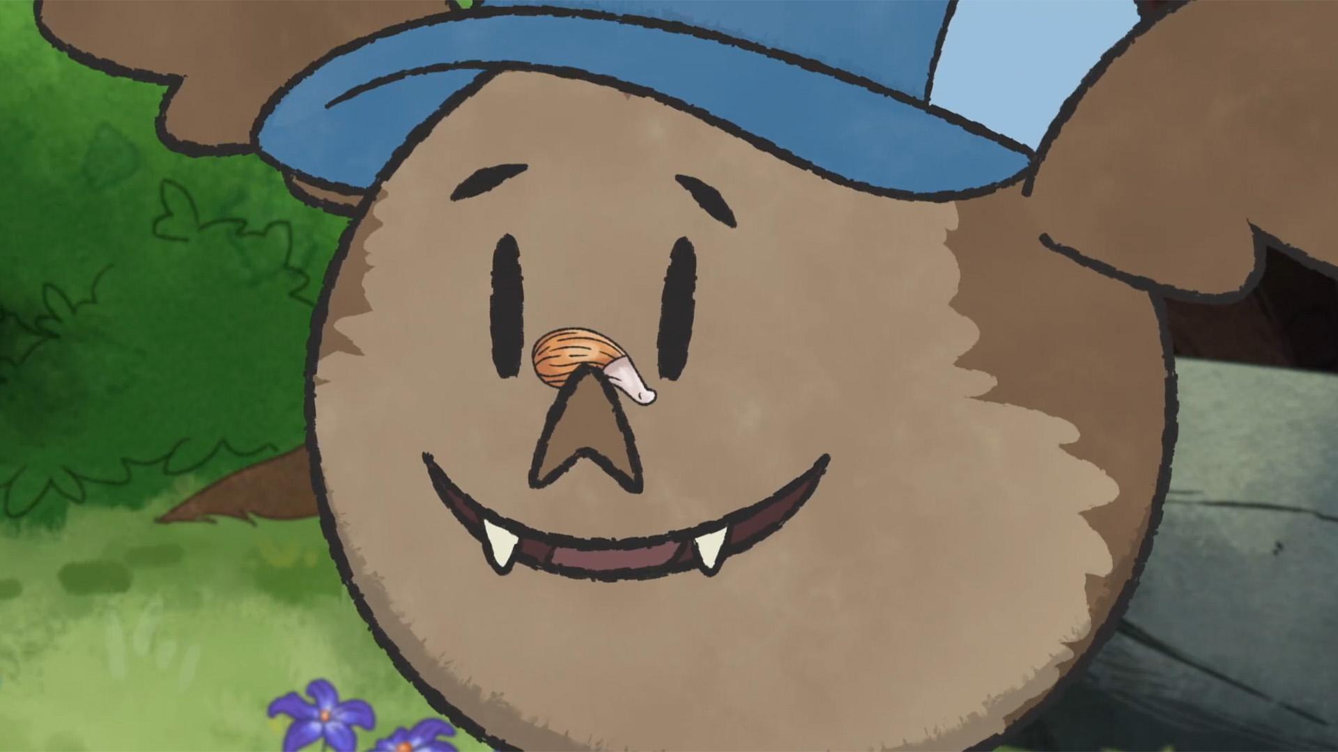 Olive, Elinor, and Ari discover that the violet sends its seeds out in an explosion.