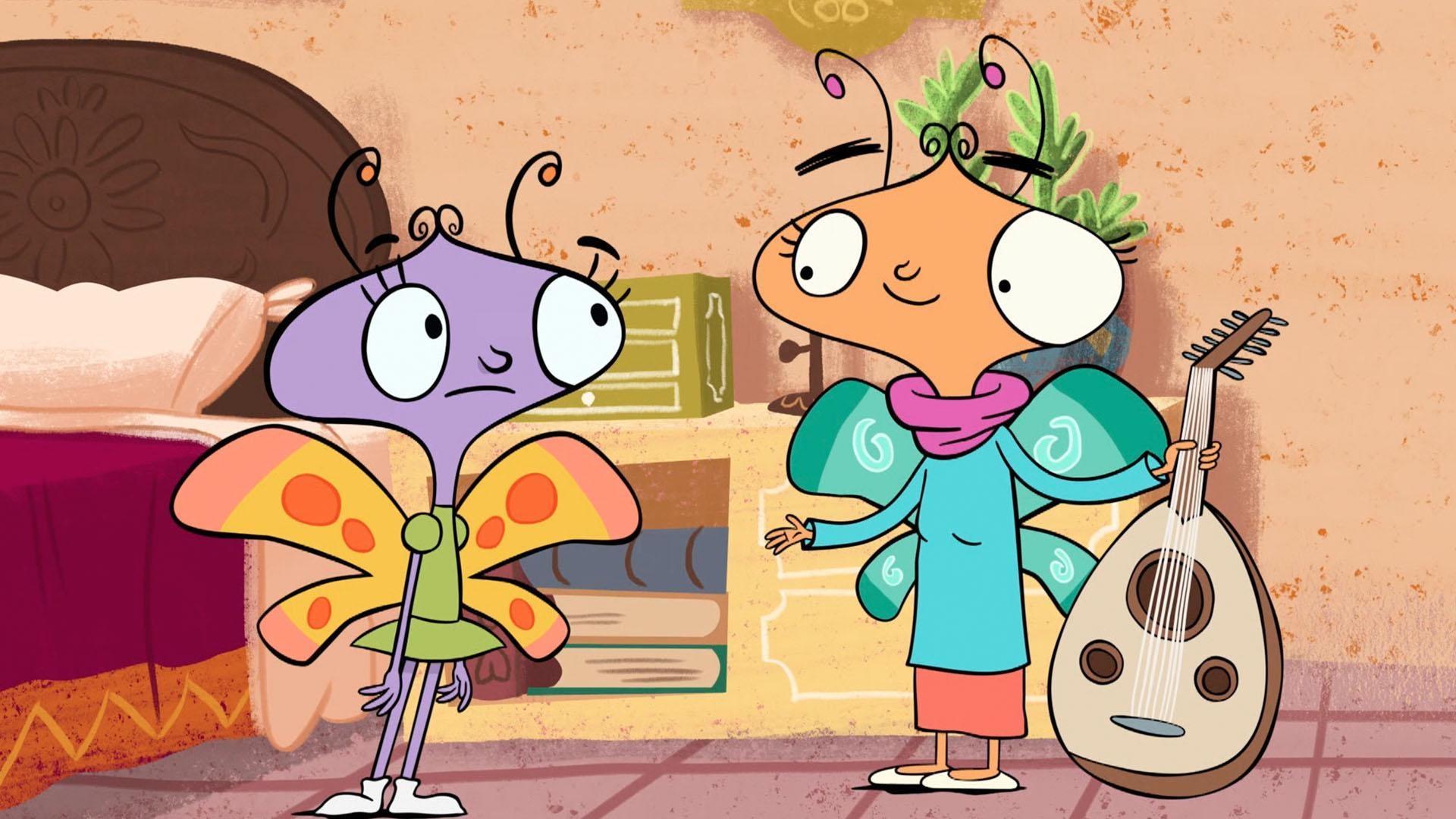 Leyla invites Carmen over to her home in Cairo, and teaches her about the Oud.