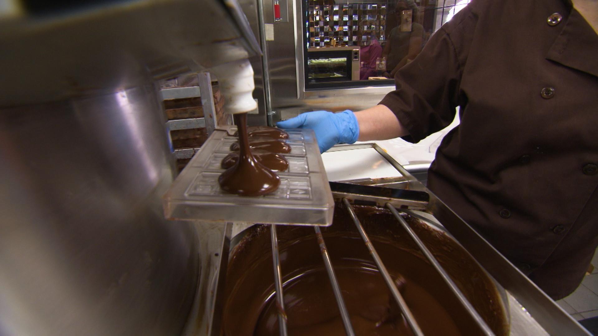 The SciGirls visit a real chocolate factory for a sweet lesson in process engineering.