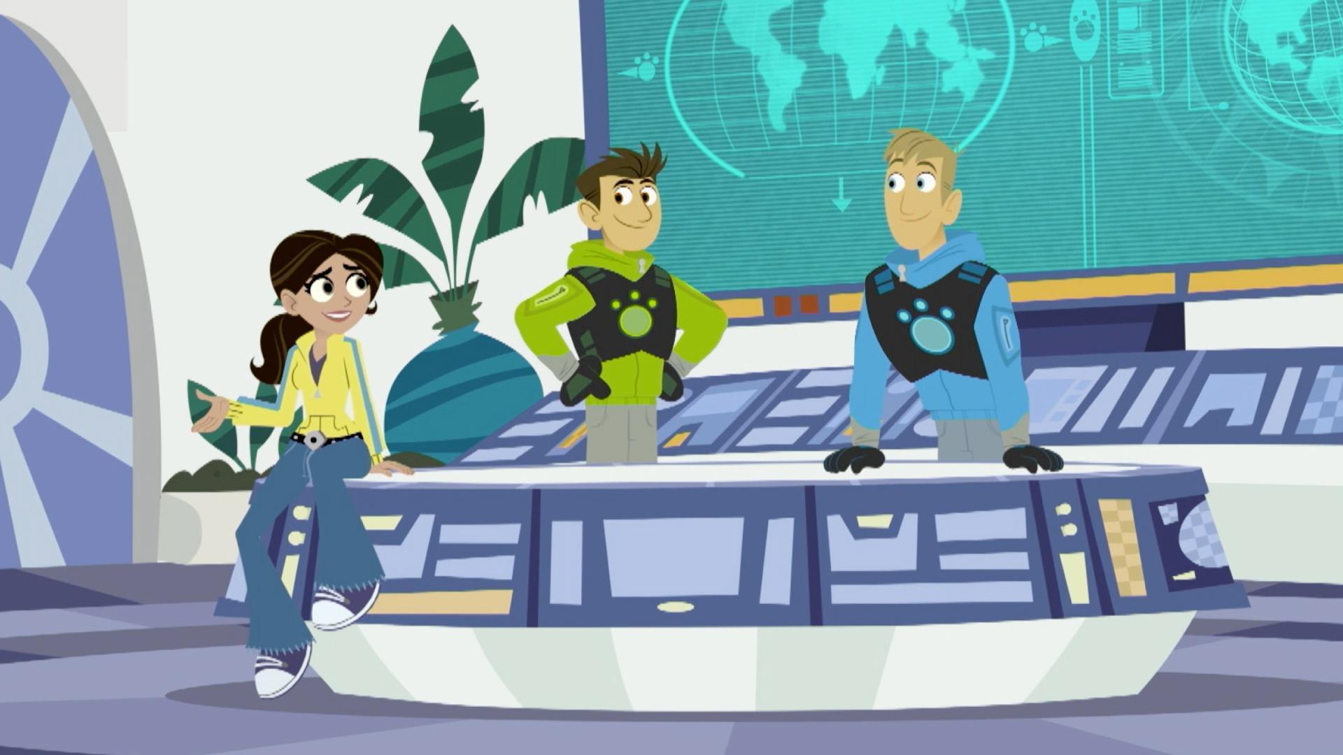 It's clean-up day for Koki and Aviva.