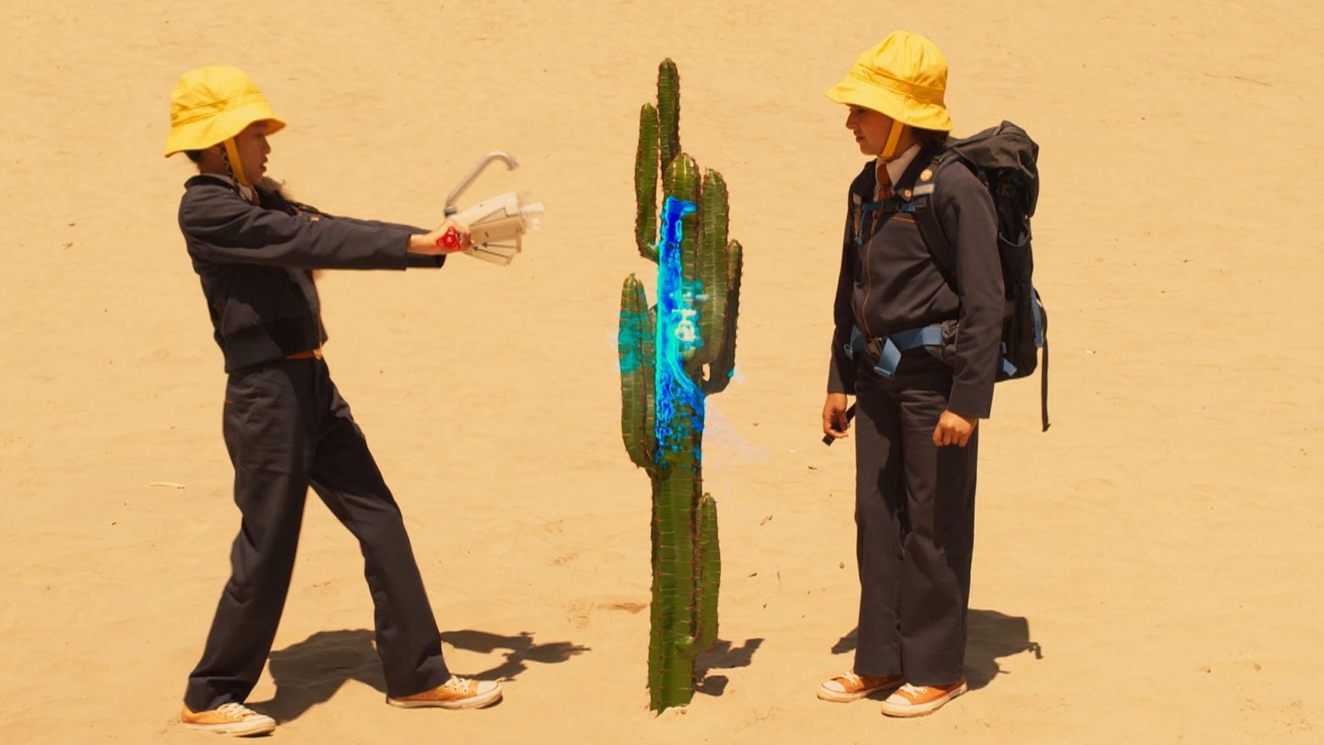 Omar and Oswald try to catch the escaped blob, while Opal and Orla search for water.