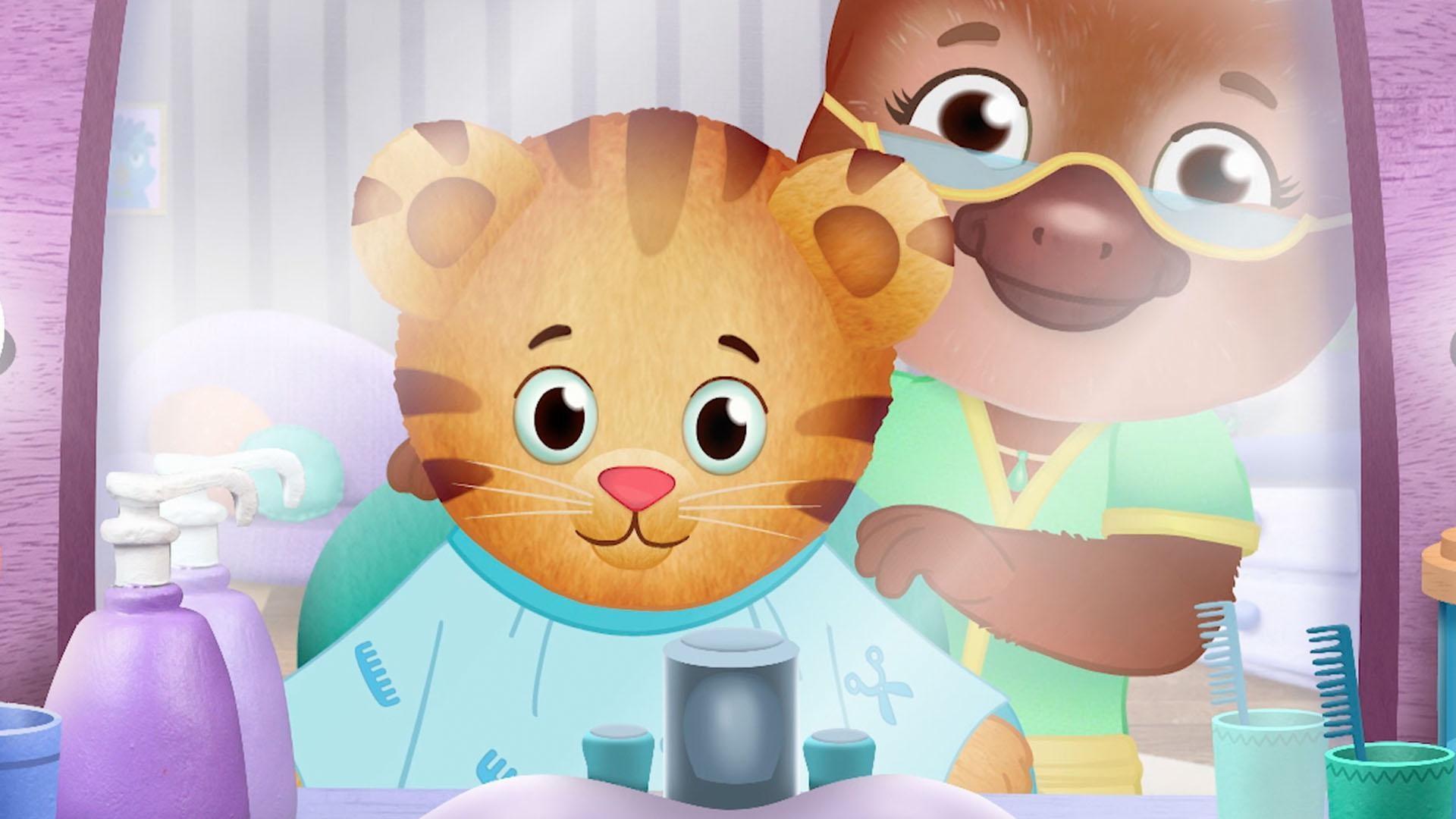 Daniel is finally ready to get his hair cut!