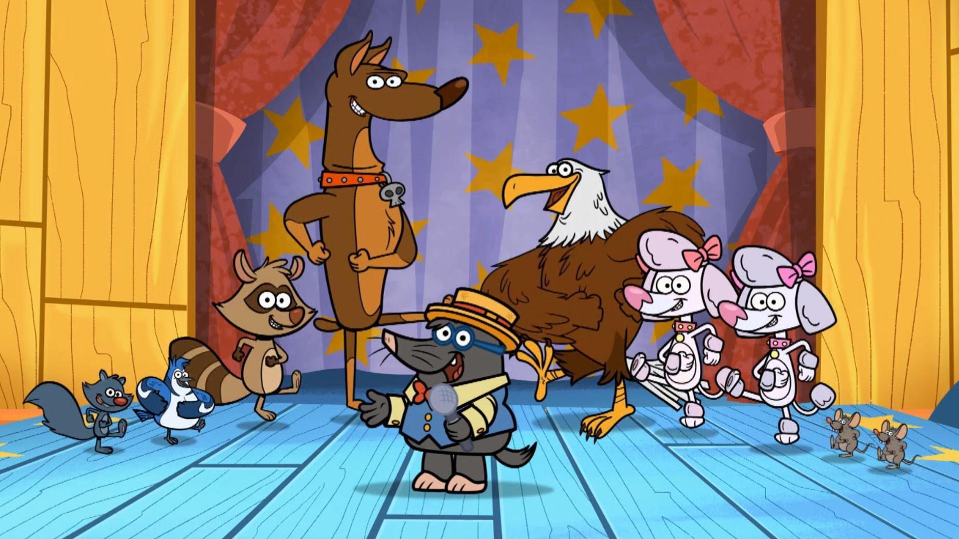Nature Cat and his pals can't wait for Harold Mole Hill’s Strongest Show on Earth!