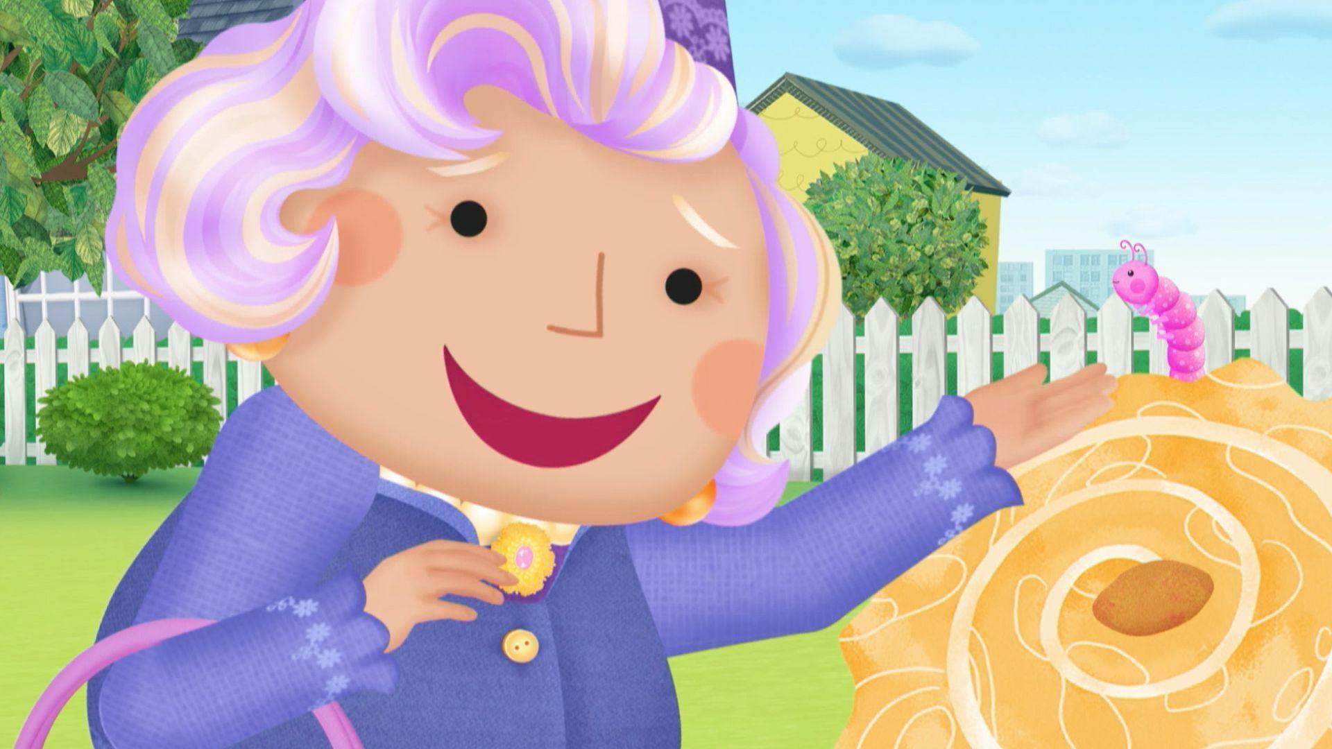 Norman's Mommy Gnome is coming to town./Daddy gives Pinkalicious a special hat!