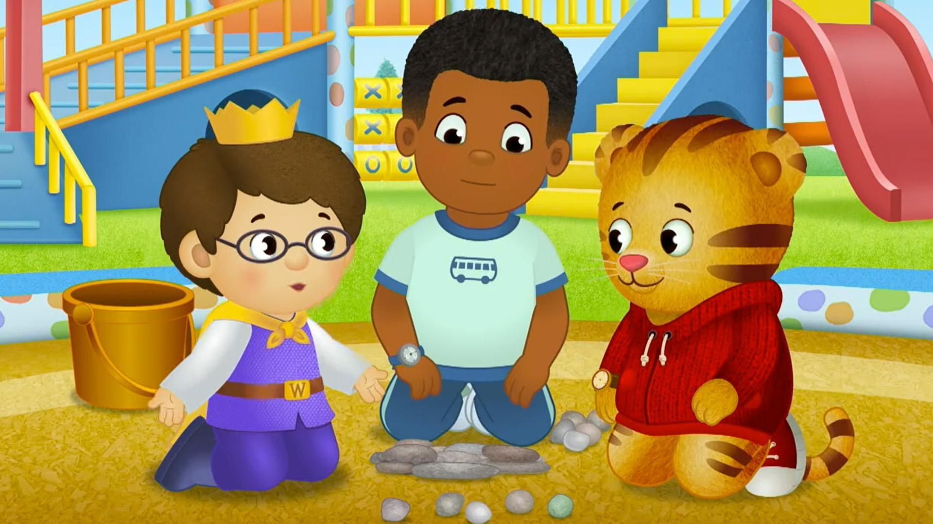 Daniel and Max learn how to ask./O the Owl is worried about joining his friends.