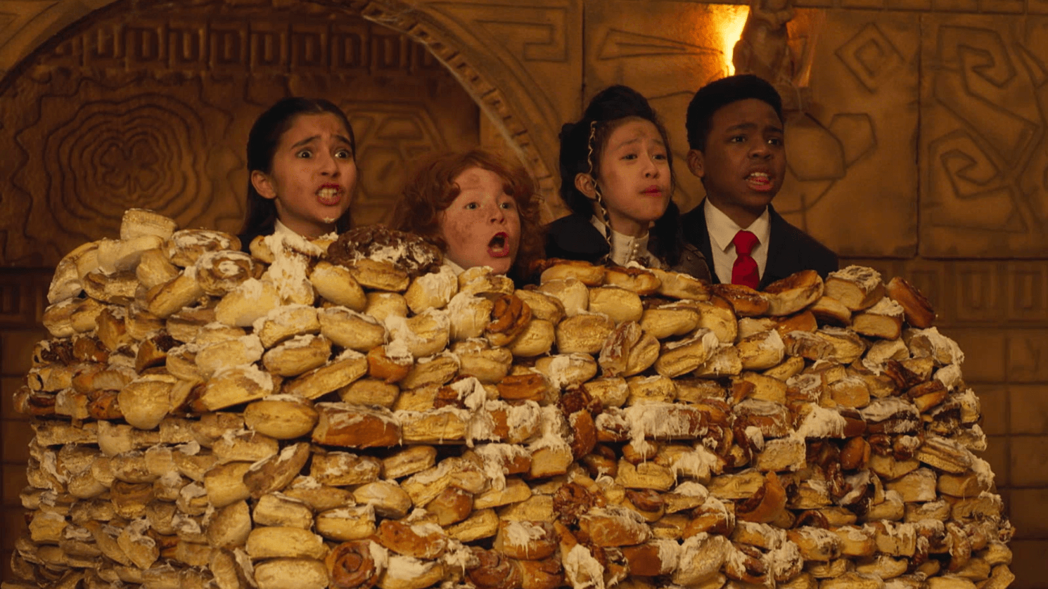 Agent Opal and Agent Omar think nothing ever happens at Arctic Odd Squad Headquarters.