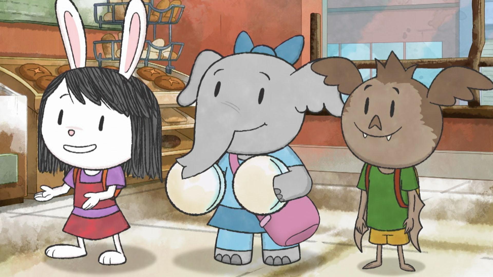 Elinor and her friends find Ms. Mole's glasses and visit the bakery to try to find her!