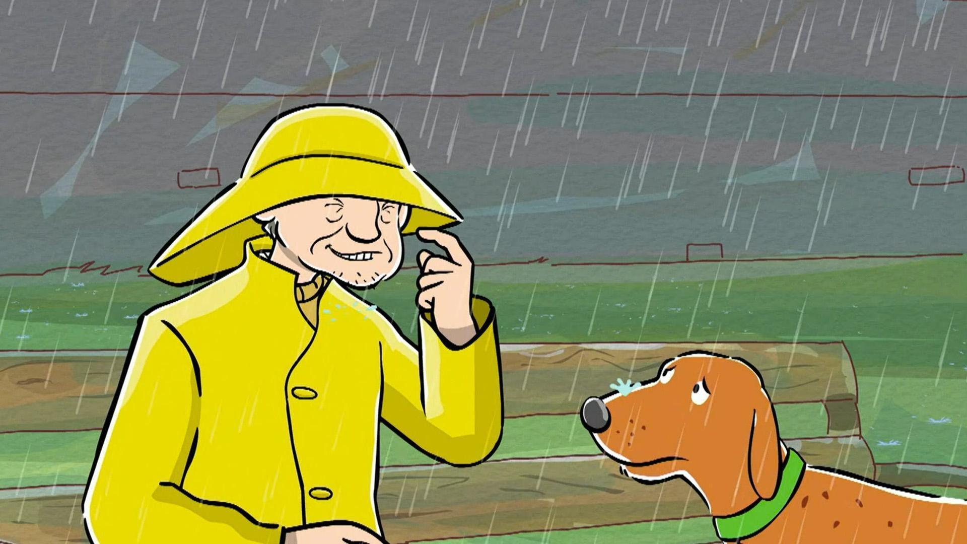 Martha and Skits hate the sound of thunder. / Windy McCloud wants Martha to be her helper.