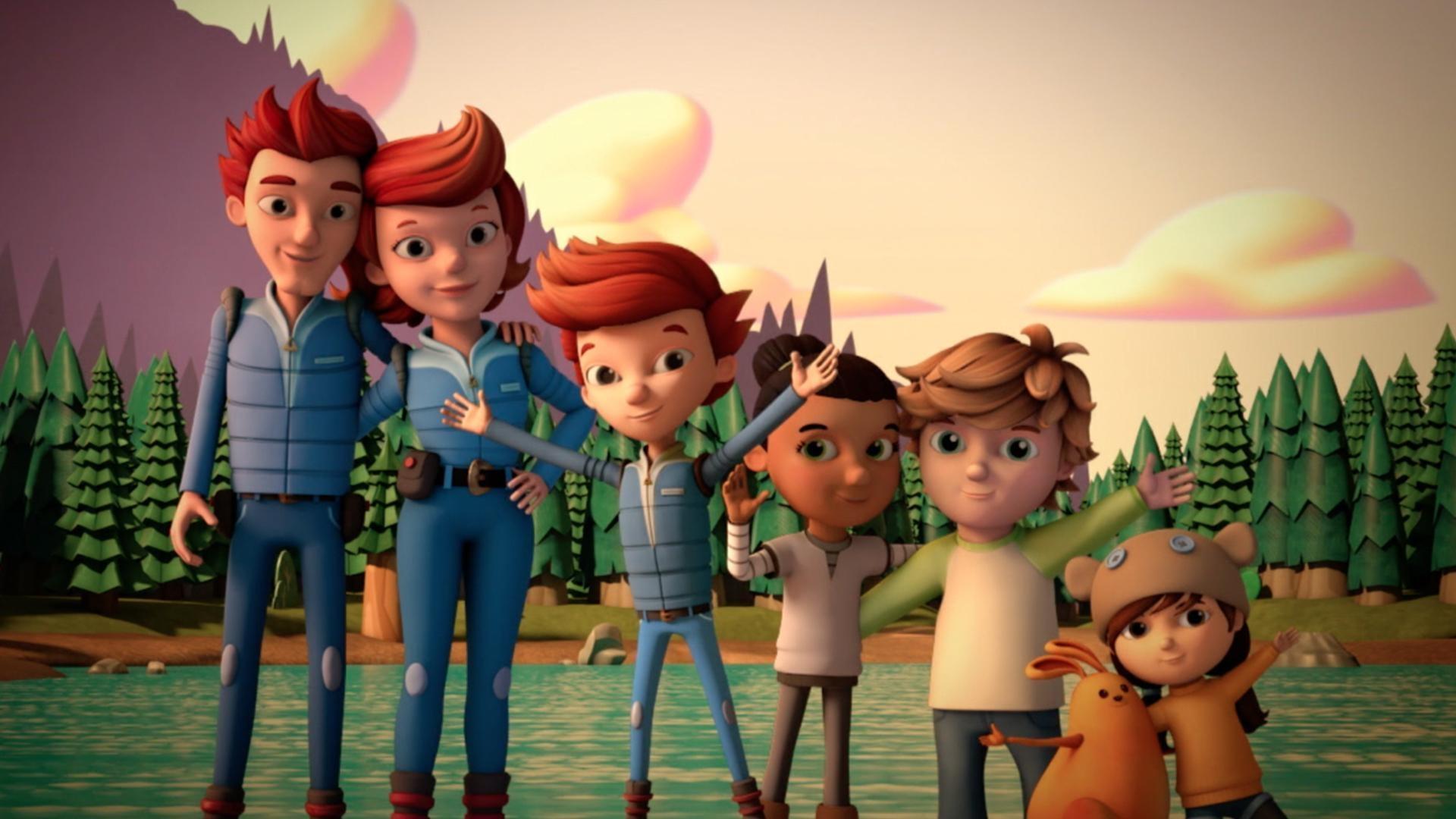 Back on Earth, the gang sings about planet Earth.