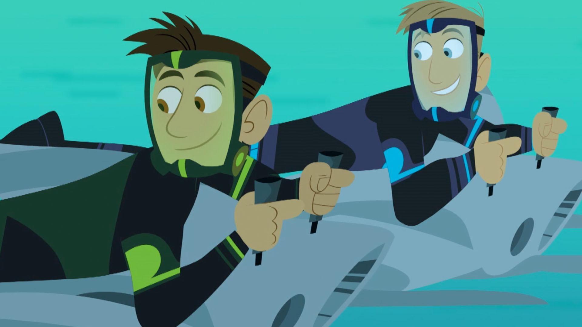 Aviva challenges the brothers to choose their swordfish.