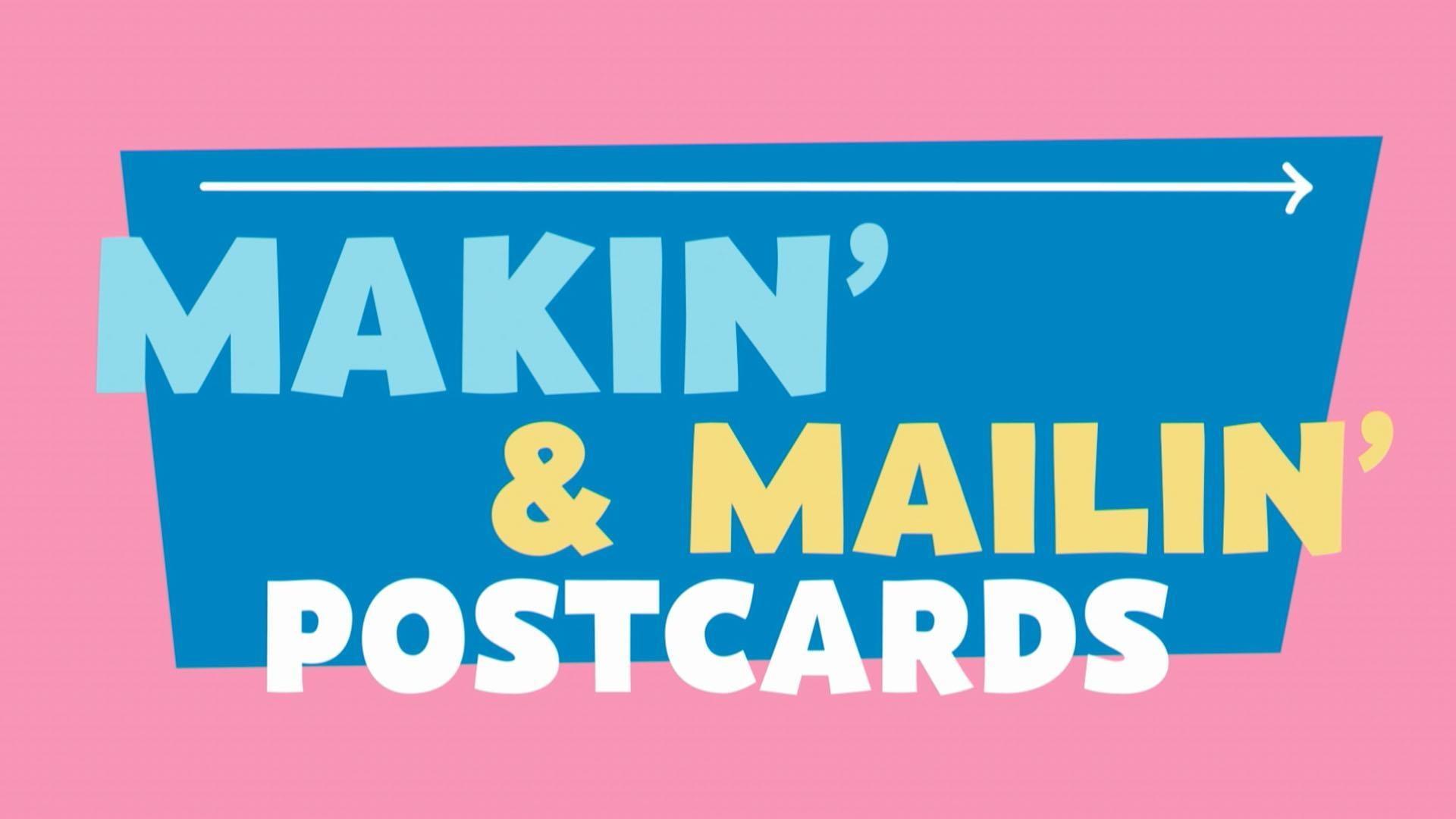 PBS KIDS challenges you to make and mail your own postcards!