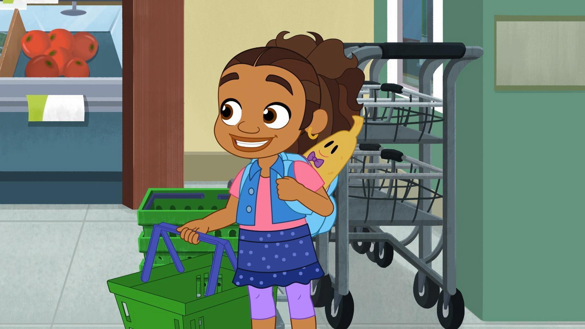 Alma goes shopping on her own, but she doesn't remember what she was supposed to get.