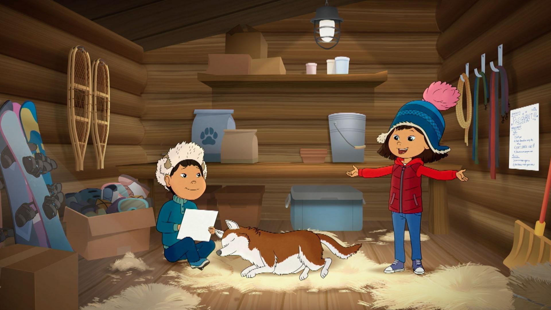 Cali the sled dog has puppies!/ Tooey decides which of Cali’s puppies to keep as sled dog.