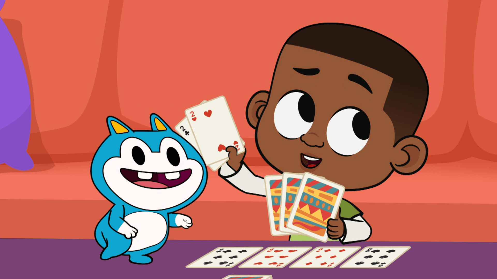 Lyla, Luke and Stu play Go Fish and Stu can't stop winning!