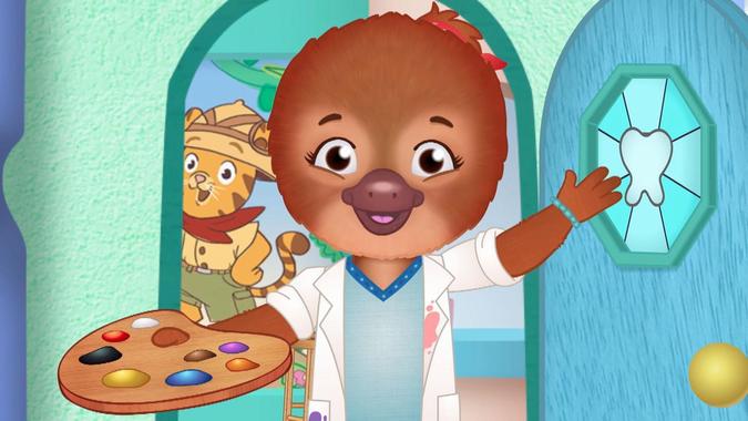 Daniel Tiger S Neighborhood Dr Plat S Mural Video Pbs Kids