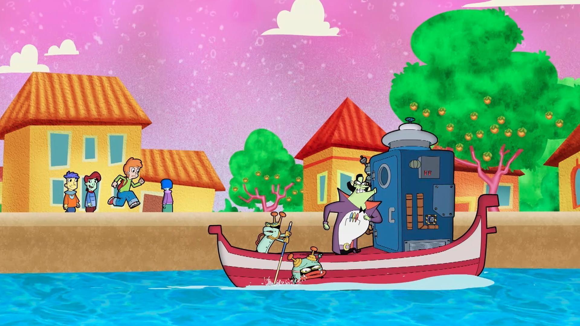 Digit's friend Pearl convinces her town to change their water-wasting ways.