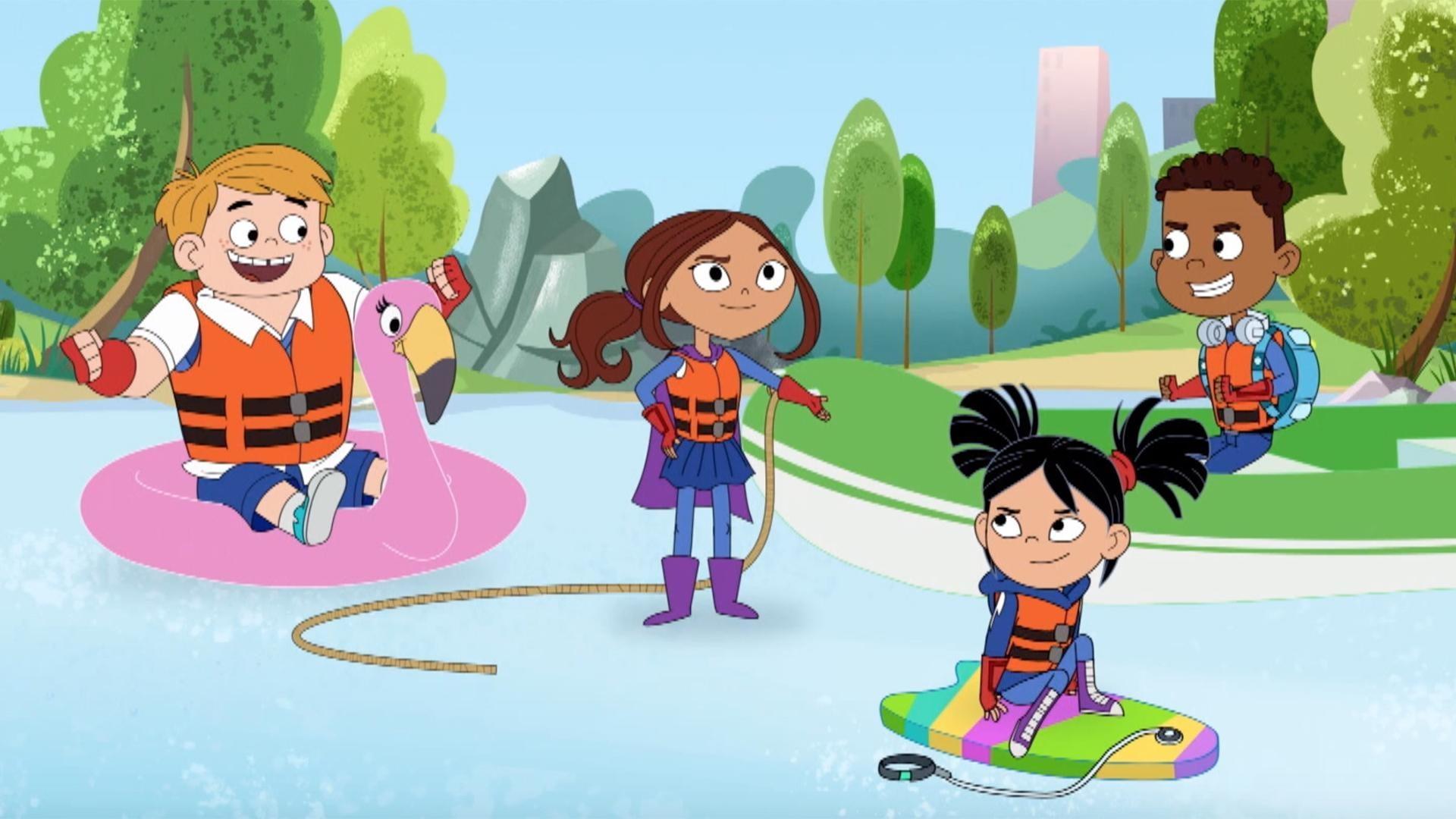 The Sparks' Crew finds a way to restore the lake./The Crew learns about plants.