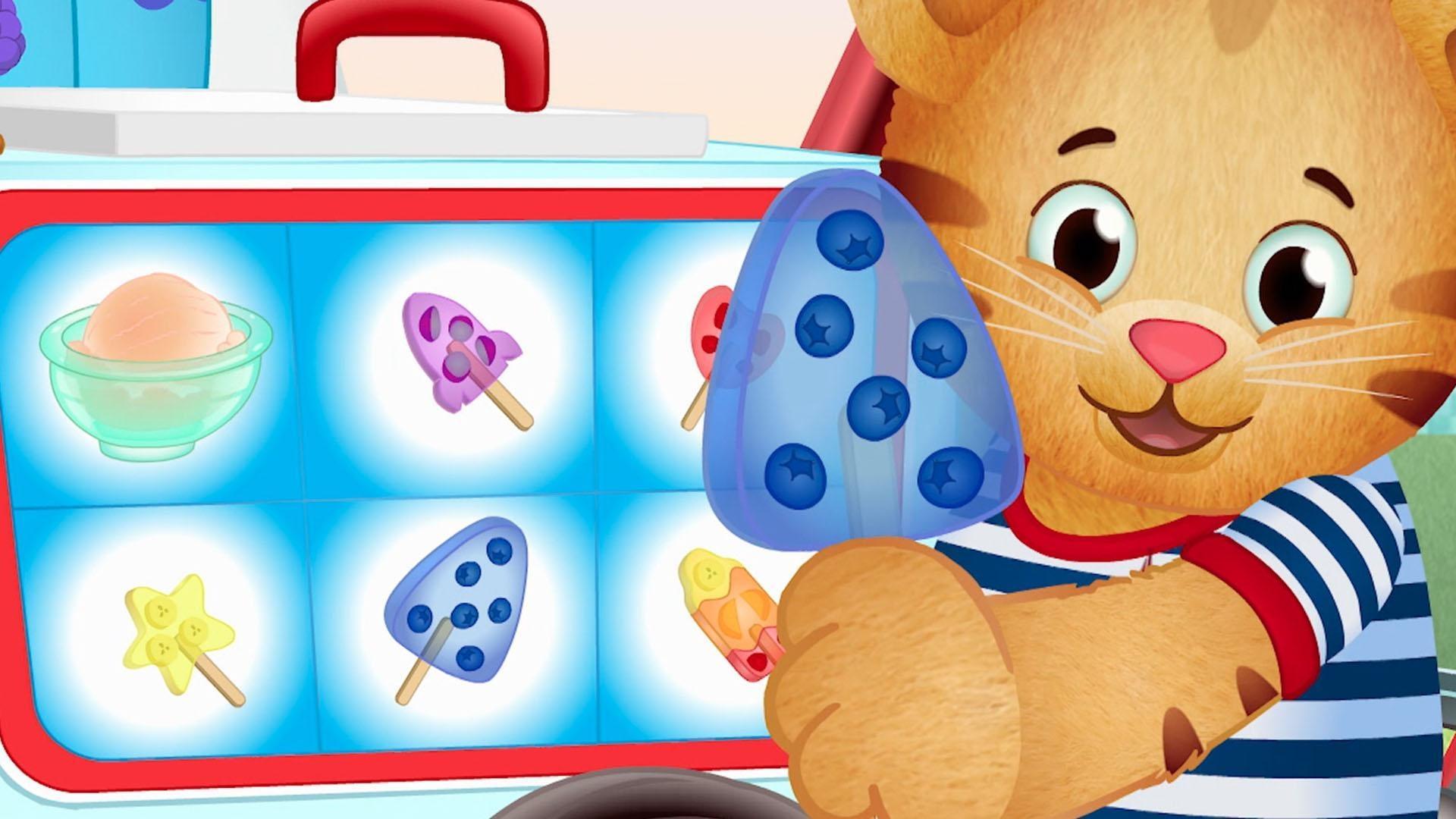 Daniel orders an ice treat, but it starts to melt as he looks at other ice treat options!