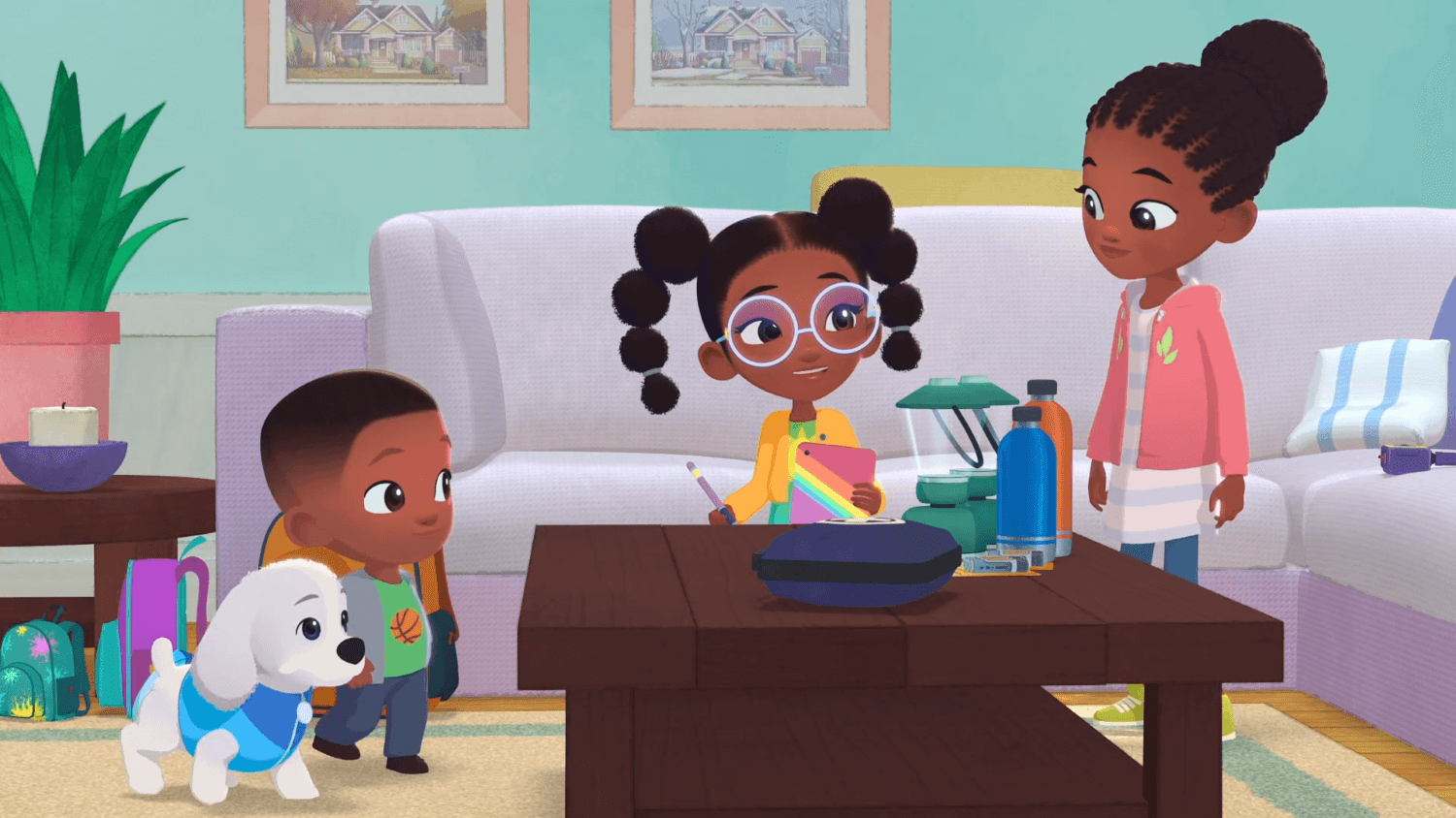 With a possible hurricane on the way, the Hunter kids learn about preparation and safety.