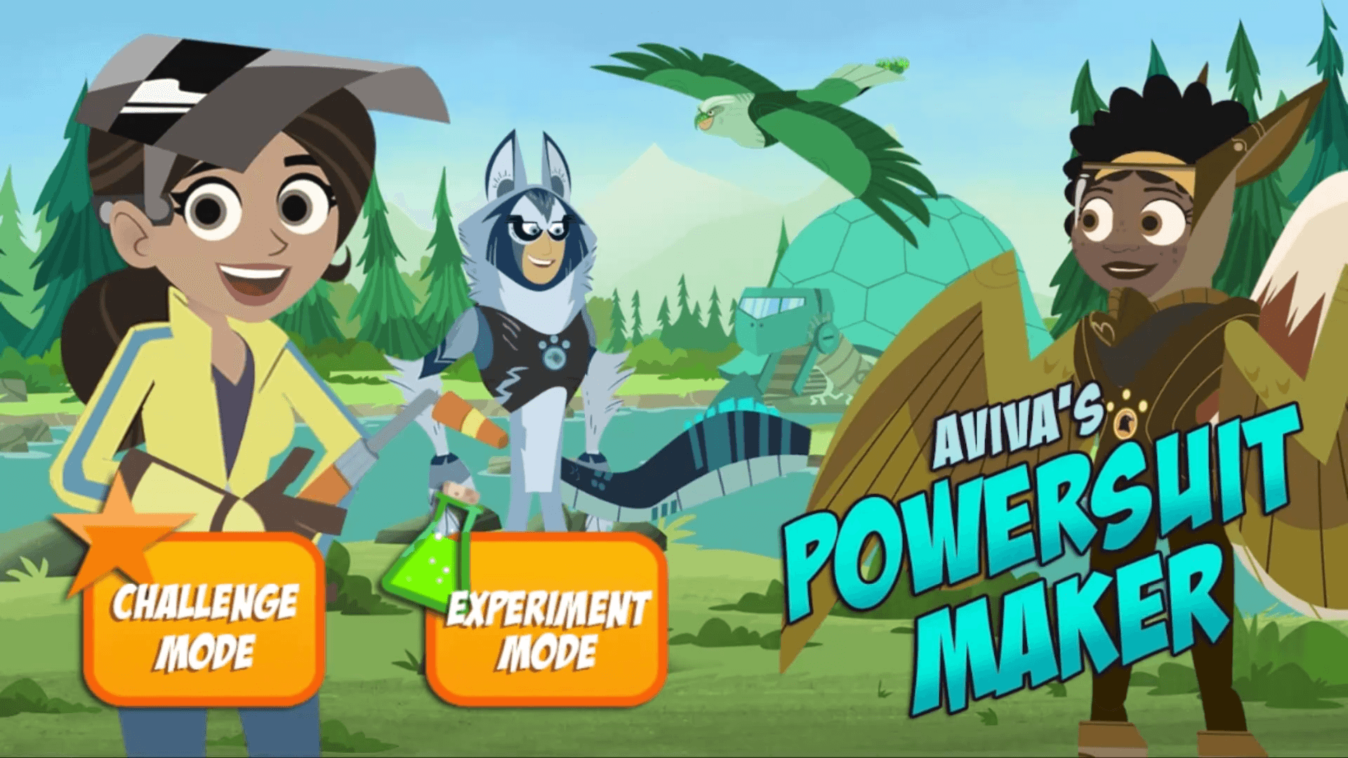 Construct Creature Powersuits fit for every habitat and dress up your favorite characters!