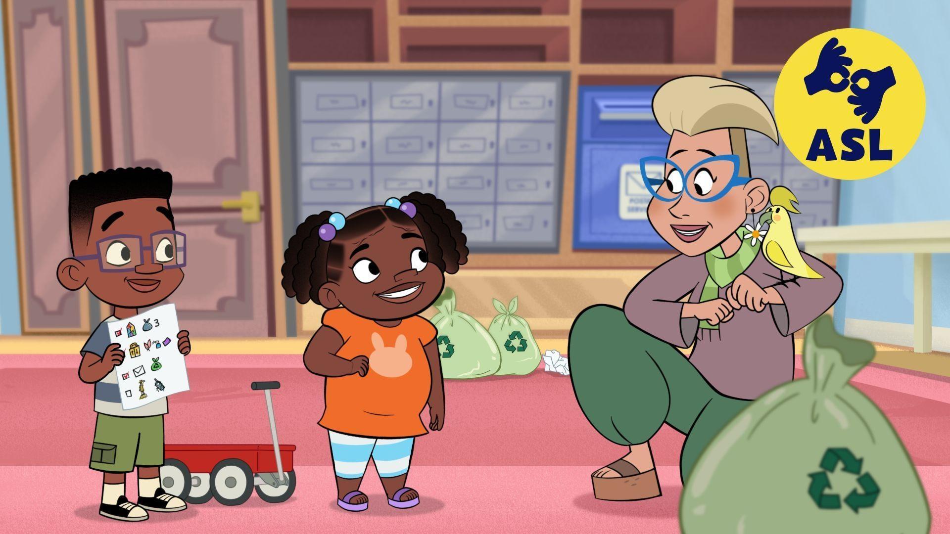 Phoebe & Jay use a checklist for tasks./Jay creates a comic book and learns page order.