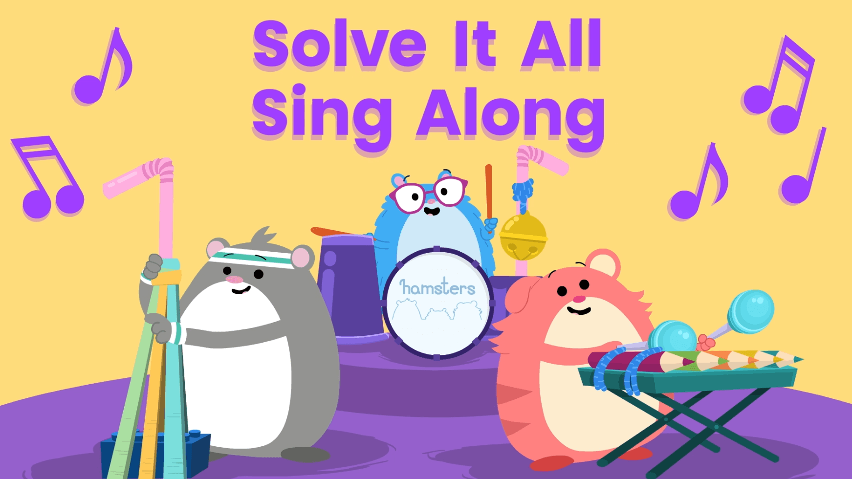 Team Hamsters sing Solve It All.
