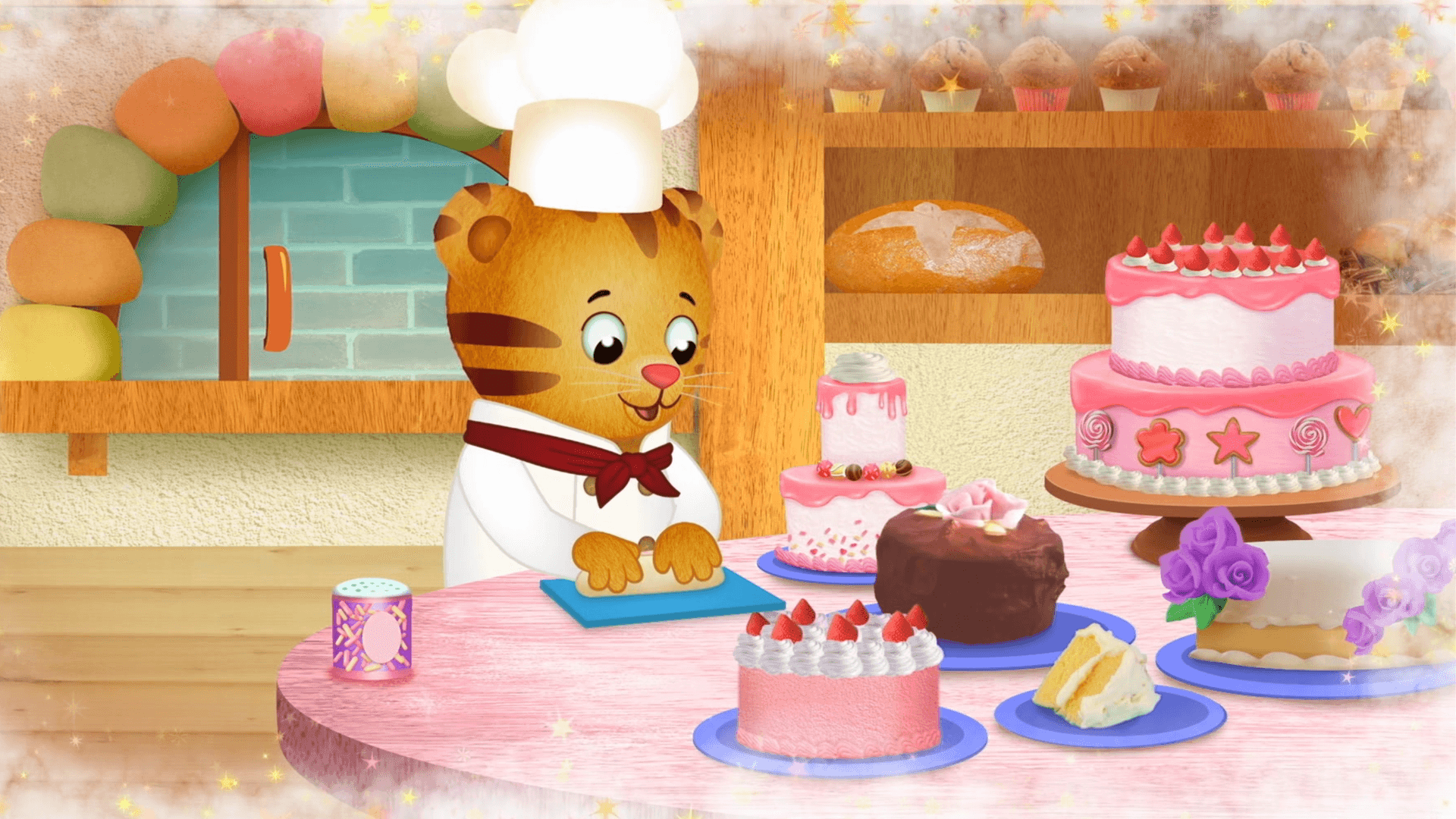 Daniel imagines he's a doctor, a painter, and all kinds of things!