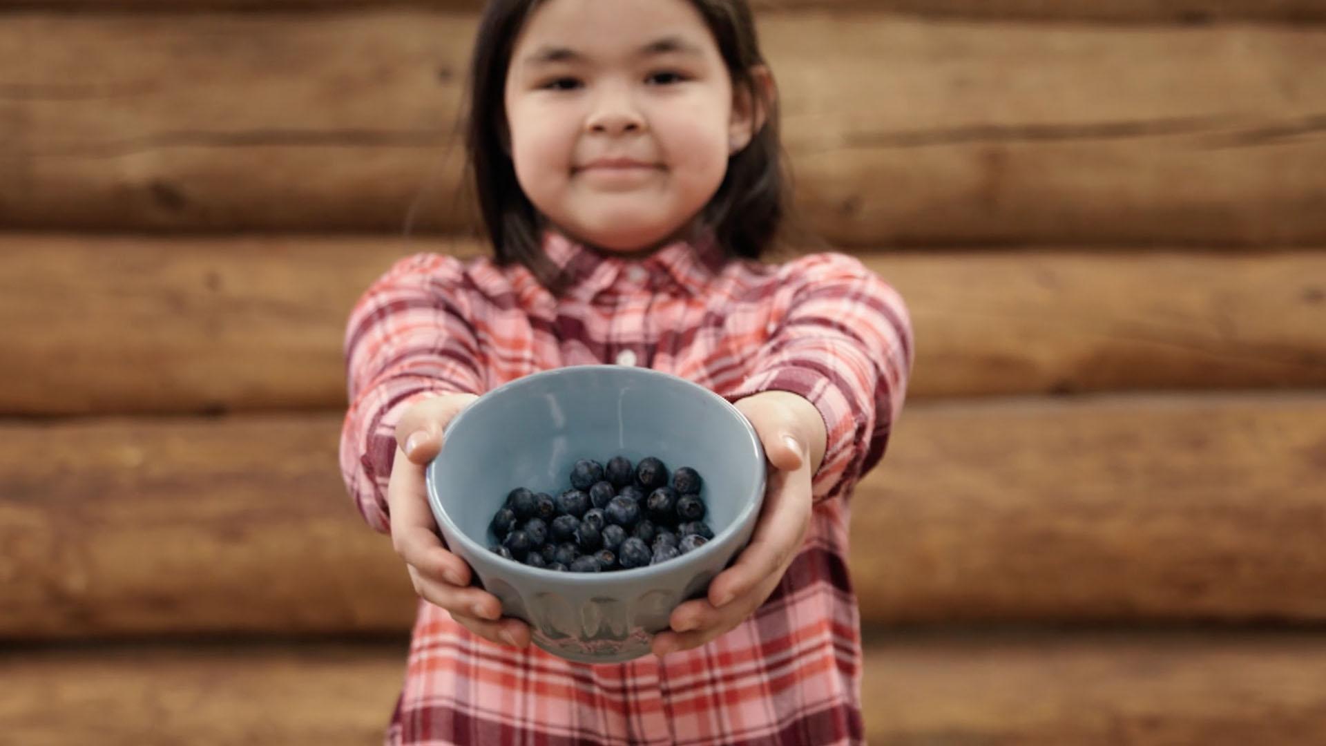Kids in Anchorage learn how to make akutaq - an Alaska Native ice cream.