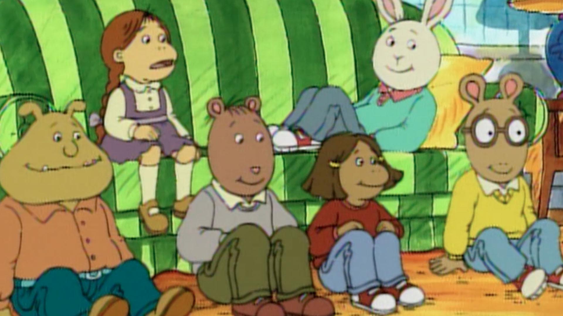 The gang learns about a contest to come up with a story about their friends.