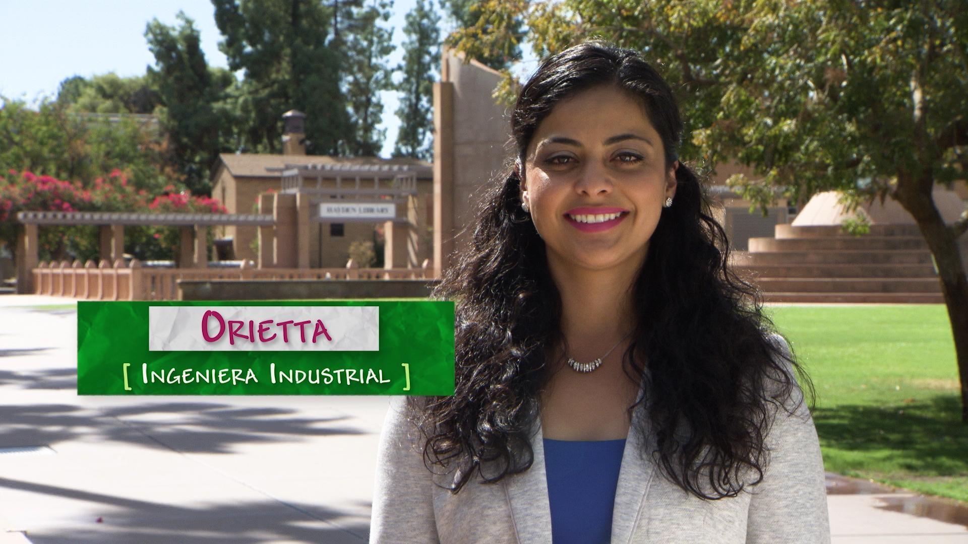 Orietta is an industrial engineer, currently working in the tech industry.