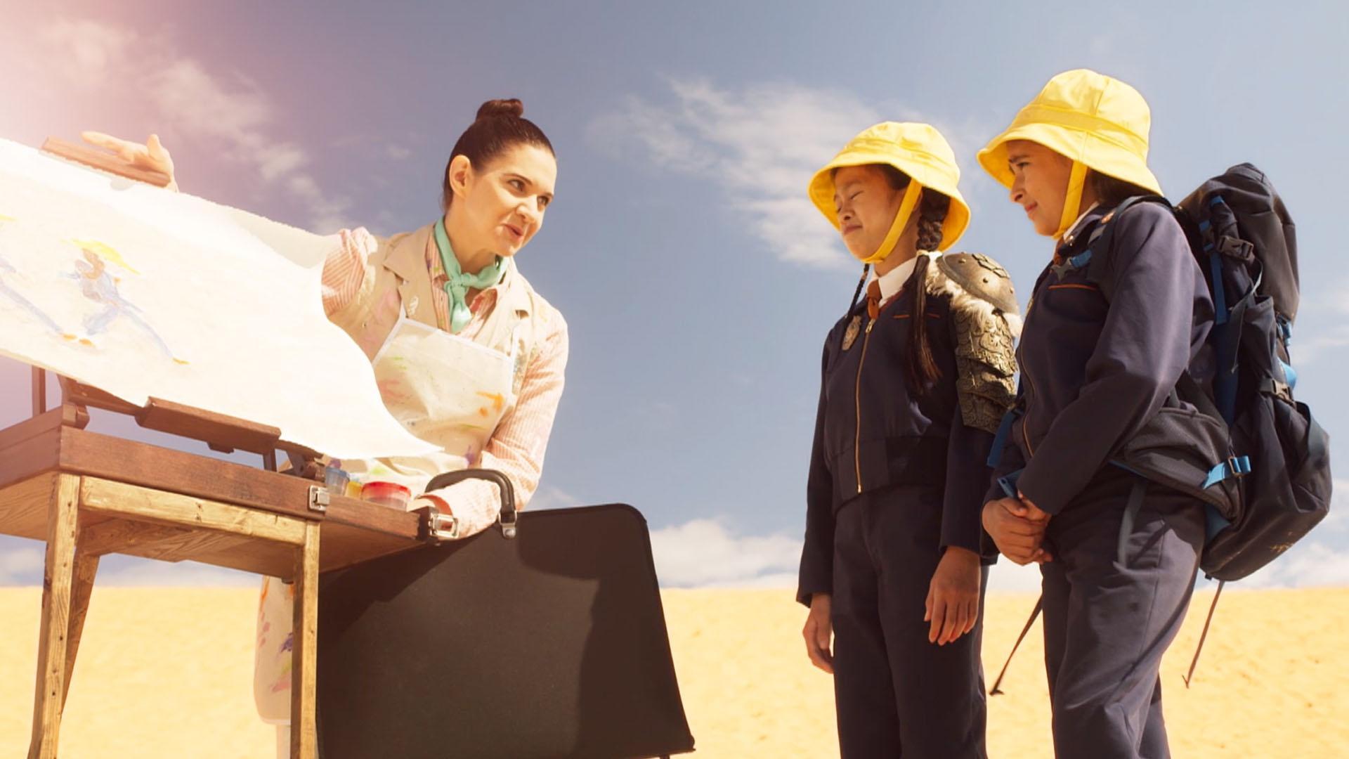 On the way to The Big O in London, England, the Mobile Unit van runs out of fuel.