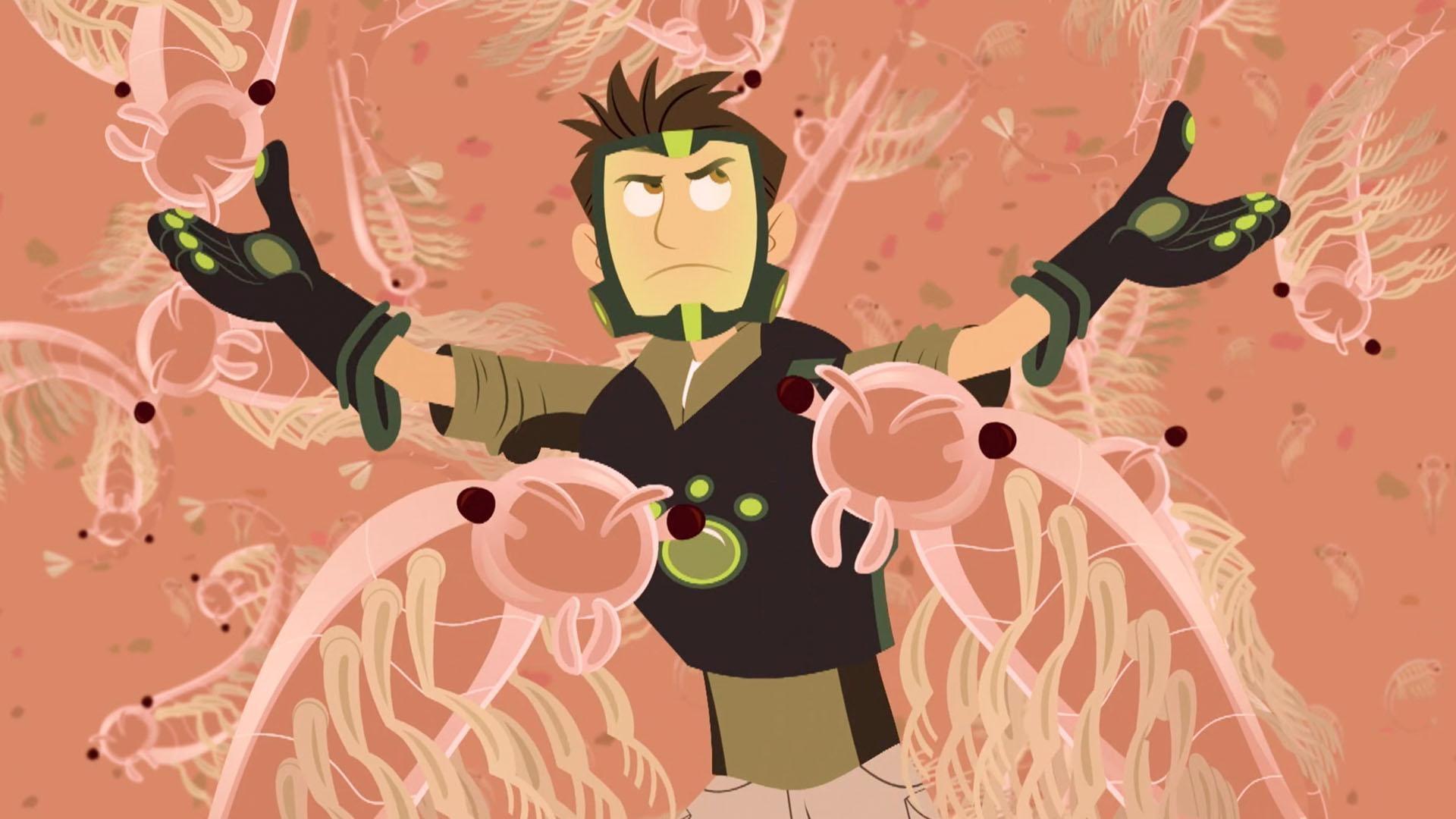 The bro's try to stop Gourmand from taking all the briny shrimp from the marsh.