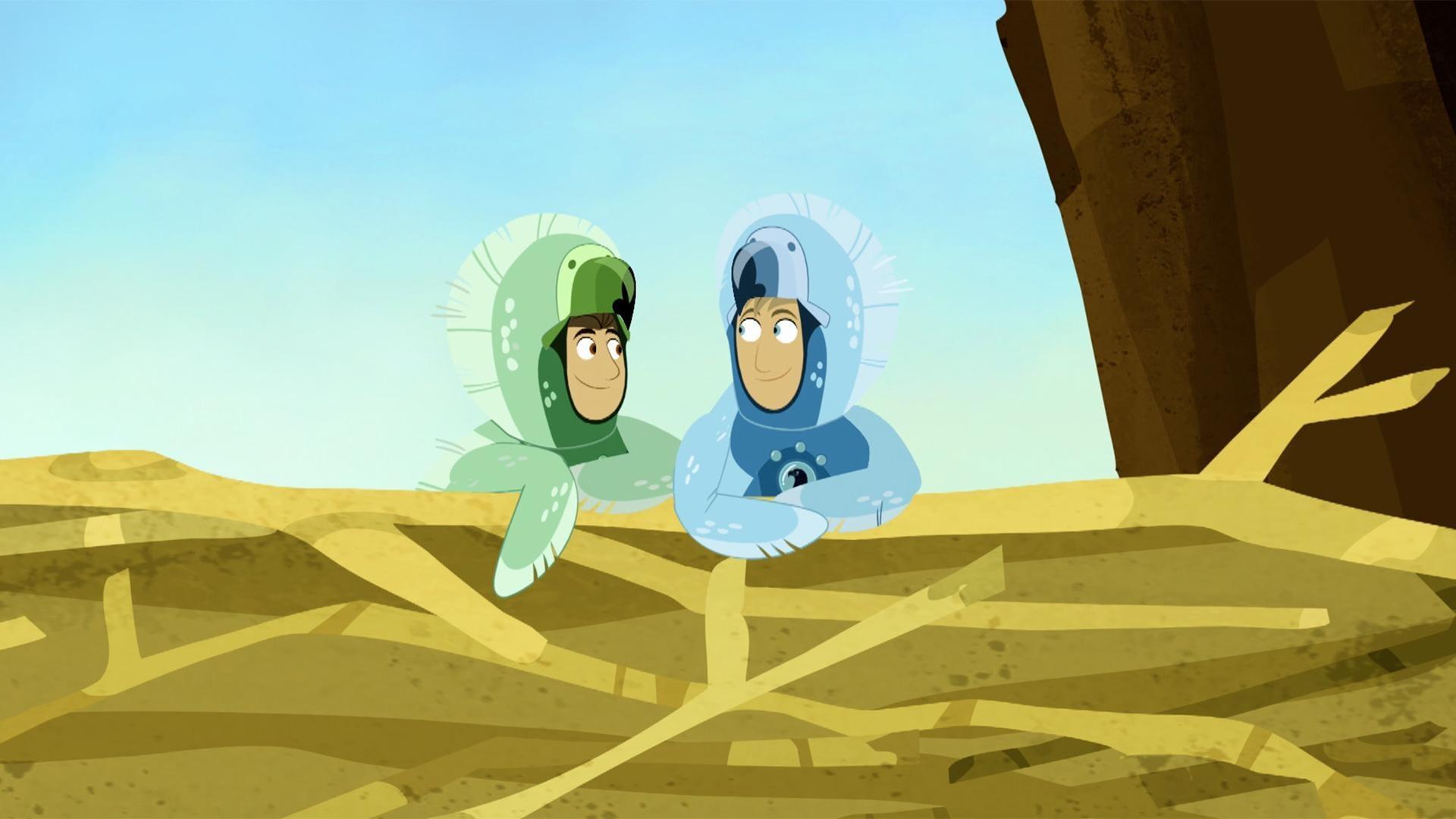 Dressed as a Bear, Courmand climbs a tree that has a Bald Eagle nest in it to take their e