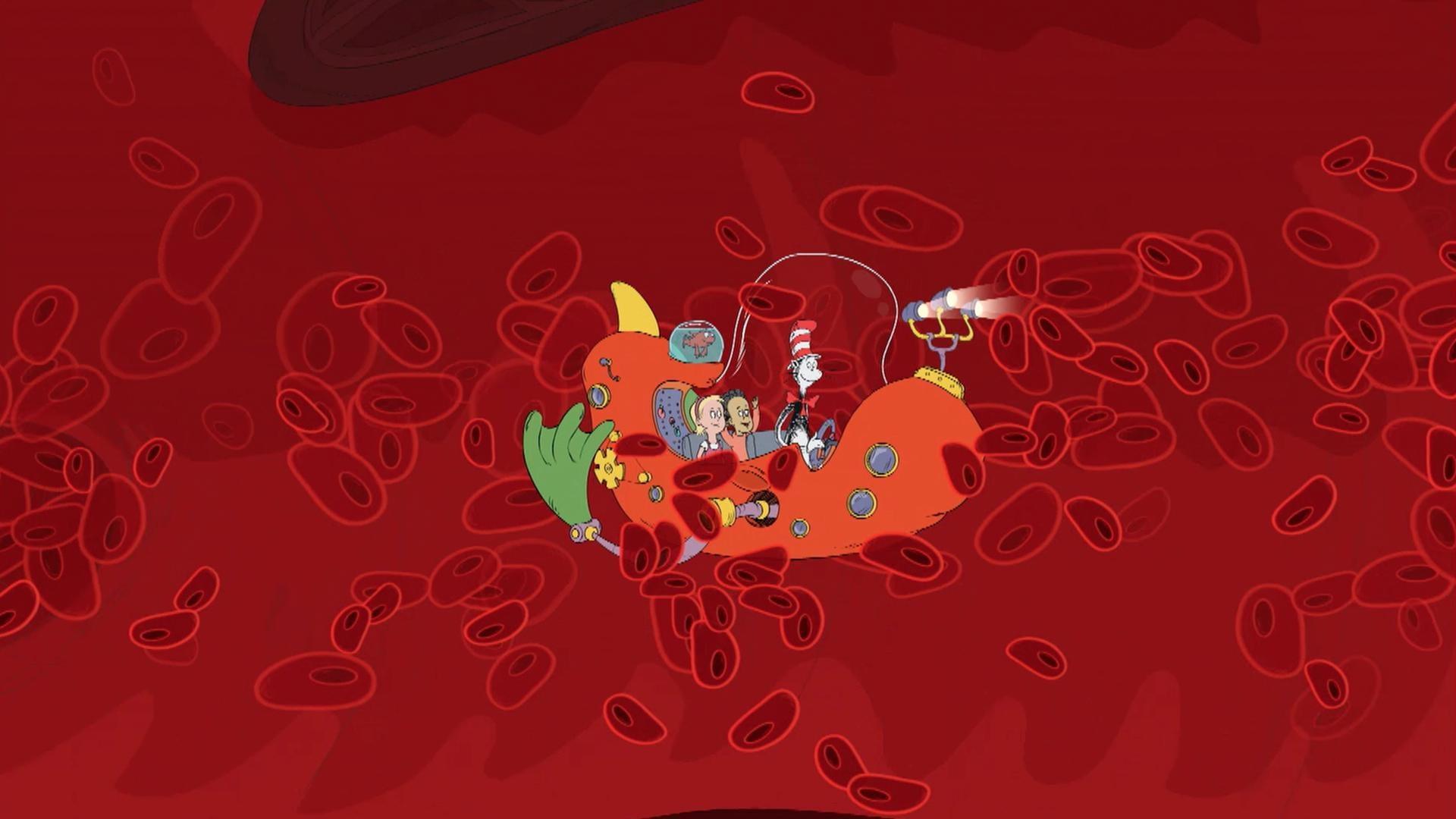 The kids want to play but it's cold out./The kids shrink down to learn about their hearts.