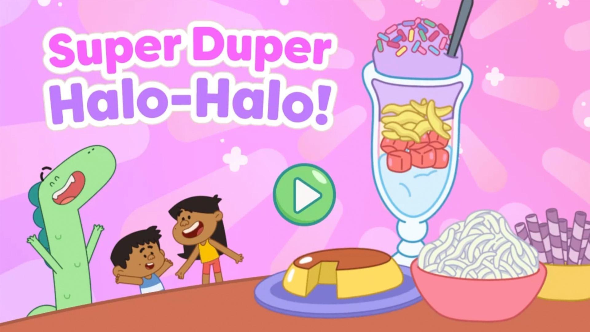 Help Jelly, Ben, and Pogo make the Filipino dessert Halo-Halo!