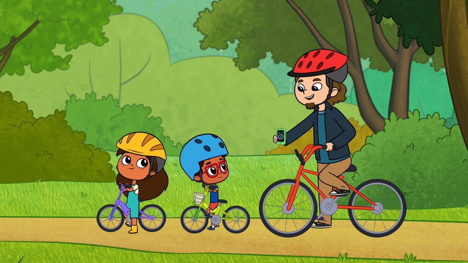 Rosie waits for the Wonder Walrus show to start.