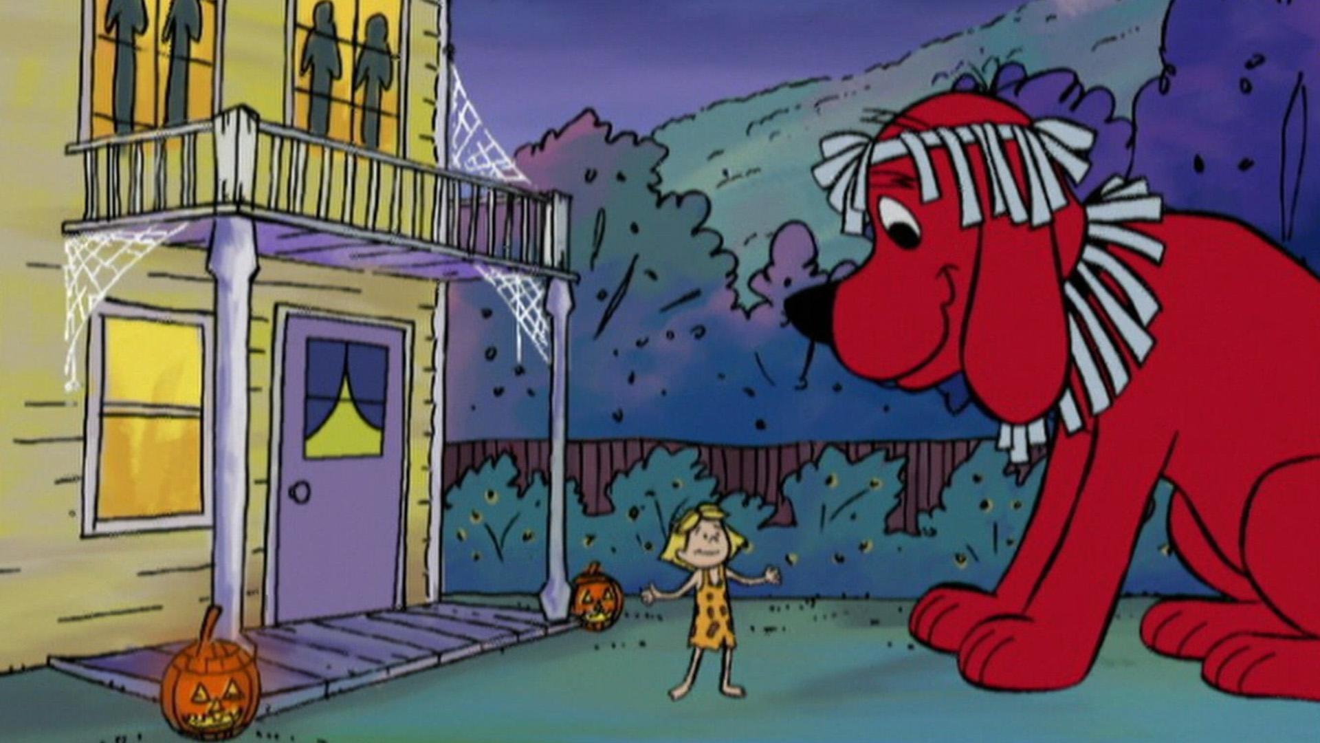 Mac ruins Jetta's "most favoritest" sweater. / It's Scary Movie night on Birdwell Island.