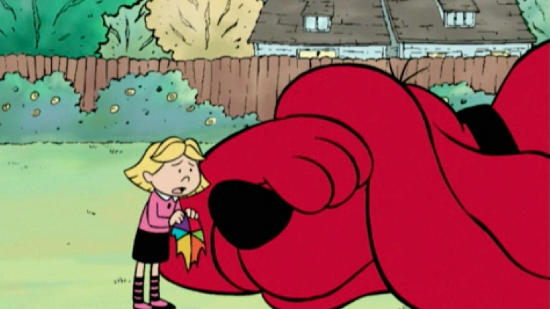 Clifford makes a Special Delivery. / Can Clifford win dog of the year contest?