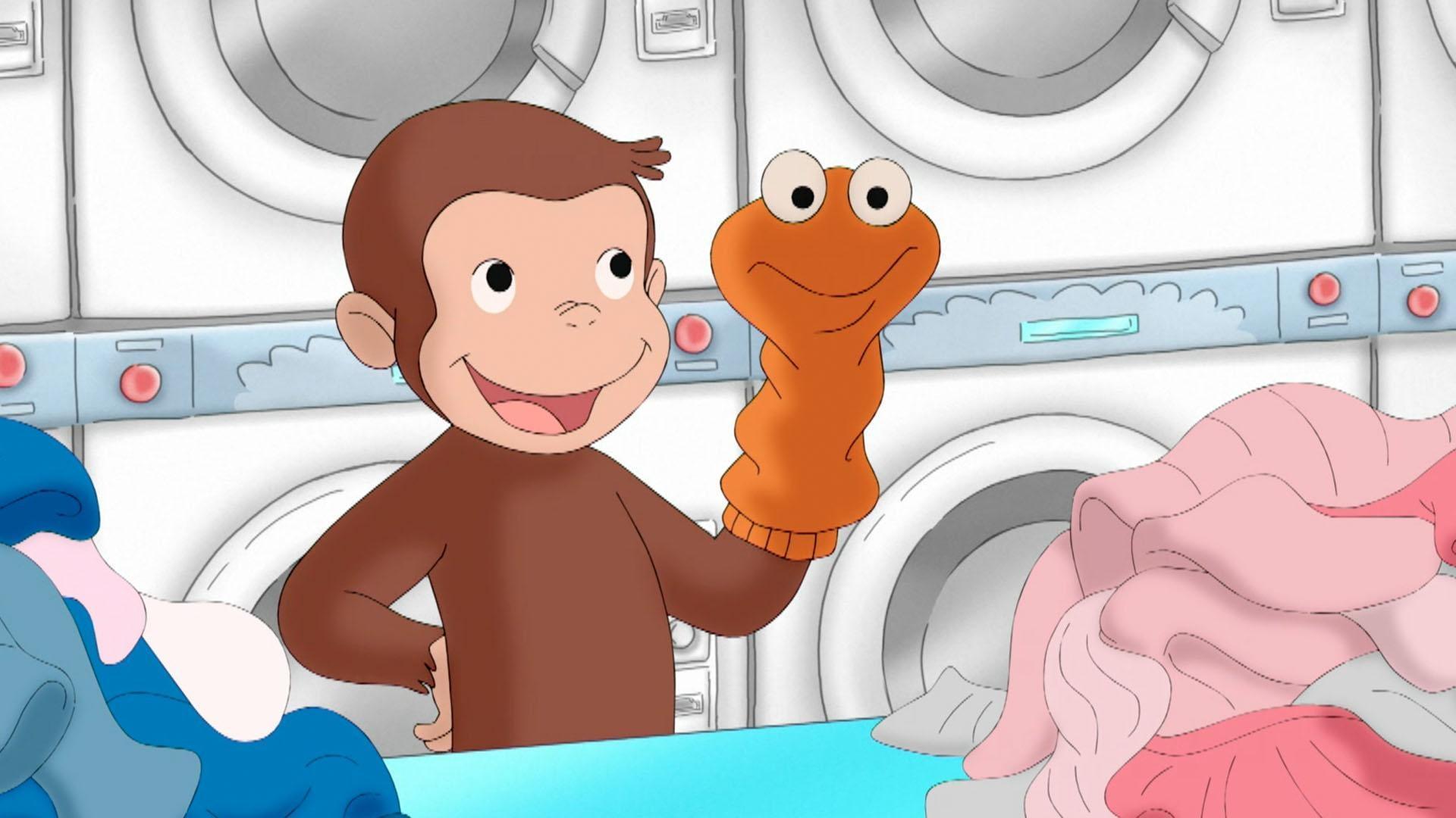 George learns about a laundromat. / George gets a new fancy suit.