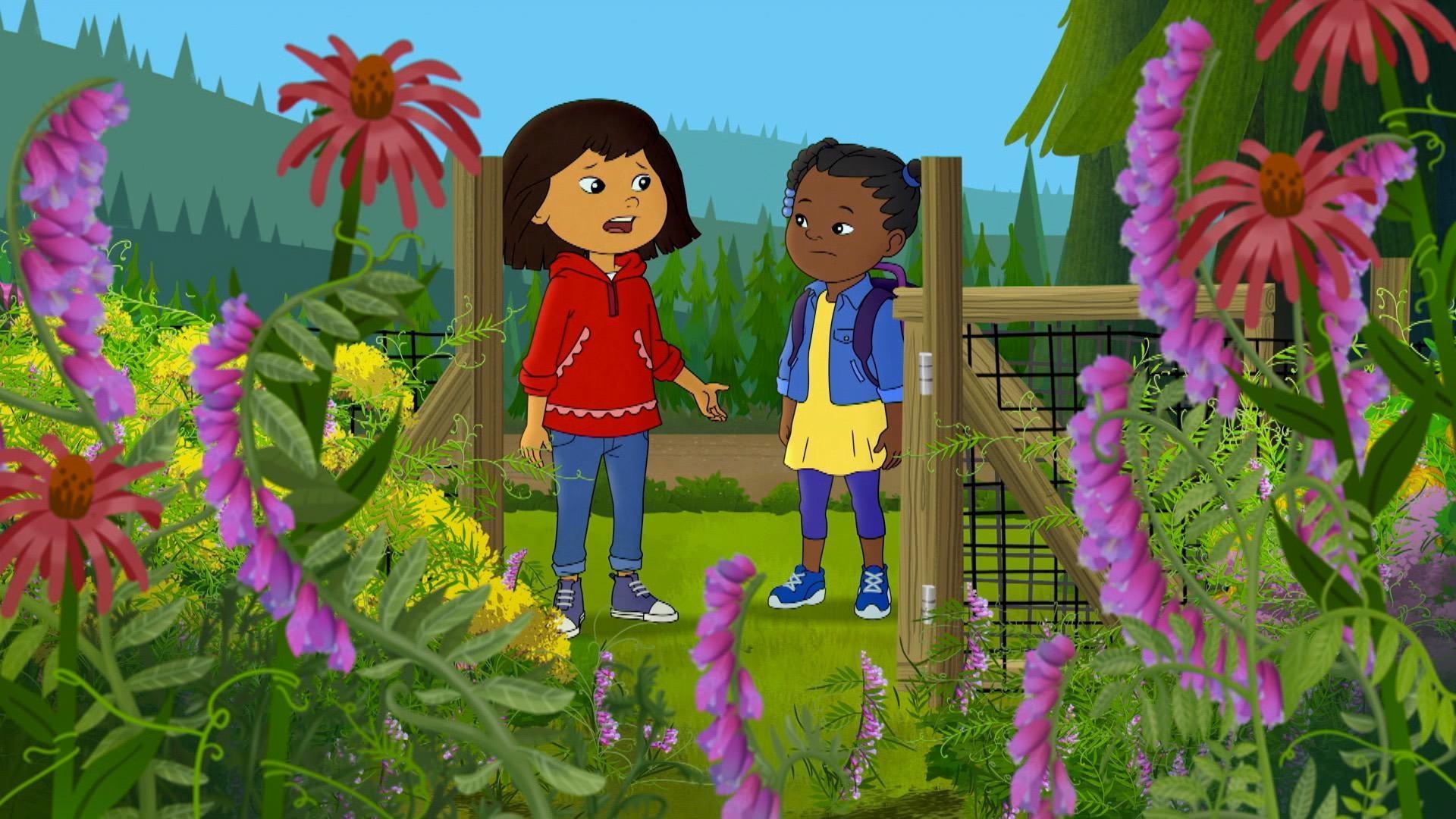 It feels hotter than ever in Qyah./Molly and Trini save Qyah from a wildflower gone wild!