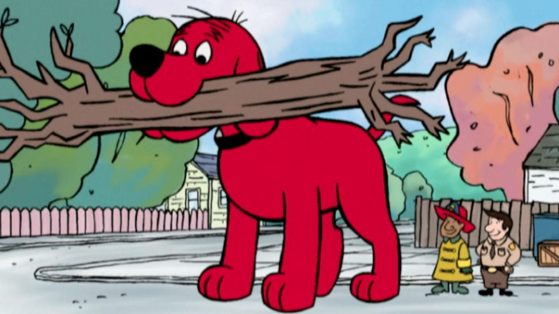 Clifford used to be the new dog in town. / Emily Elizabeth is sick.
