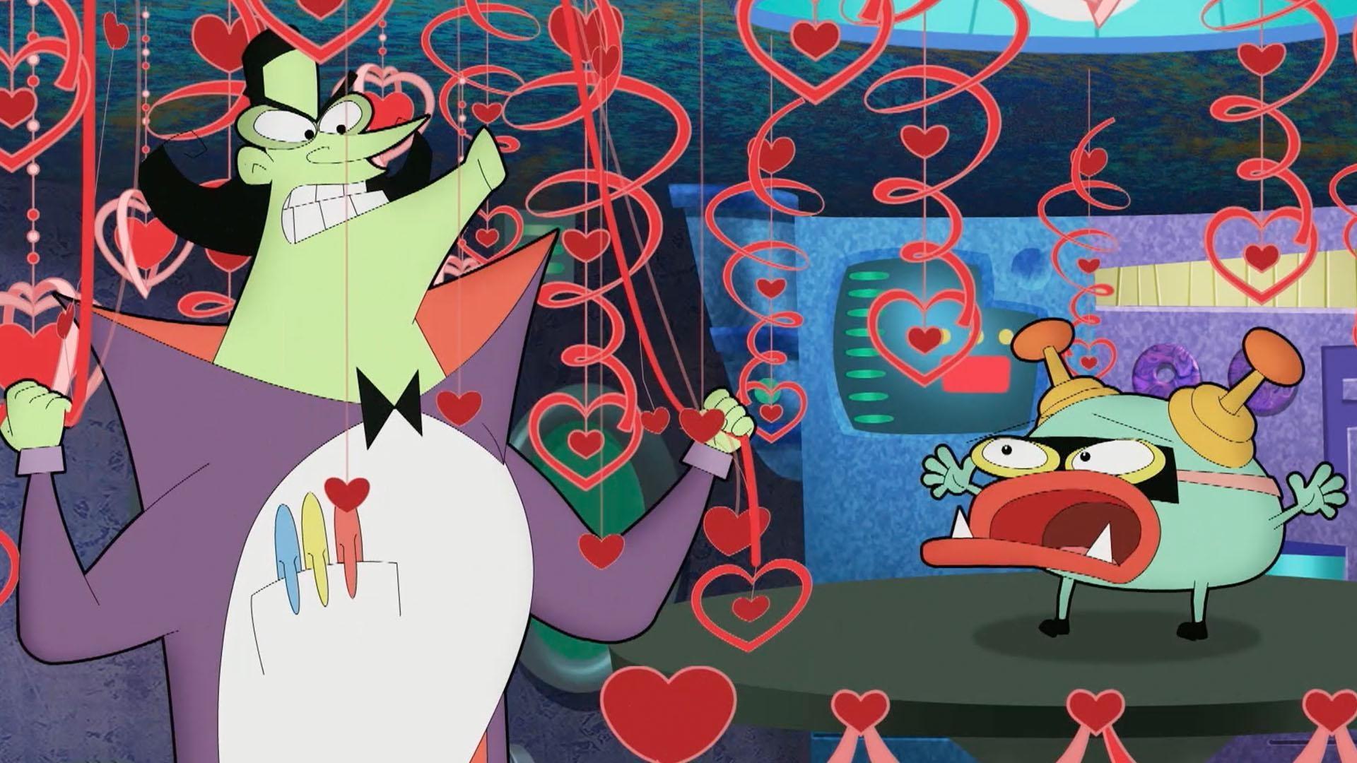 It's Valentine's Day, and the CyberSquad heads to Botlyn to help a friend celebrate.