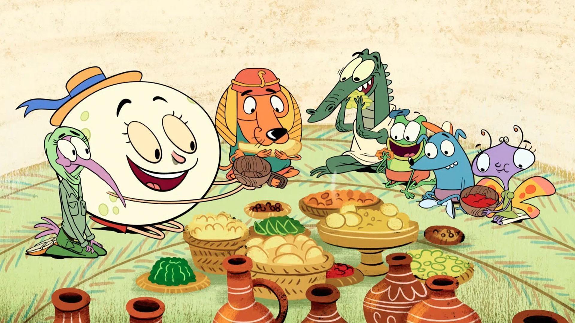 Luna and the kids go to the Cairo museum to learn about how ancient Egyptians lived.