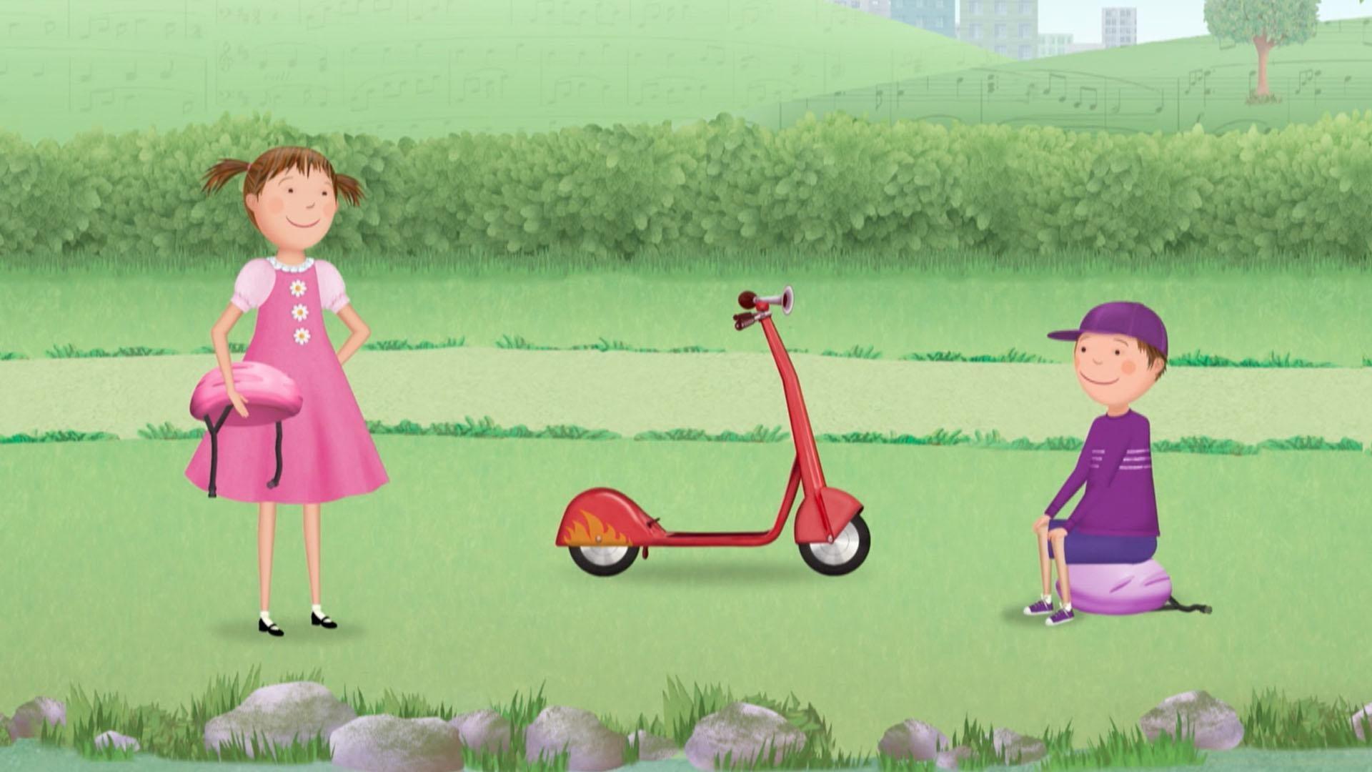 The animals of Pinkville love Pinkalicious' song - but that makes it hard to practice.